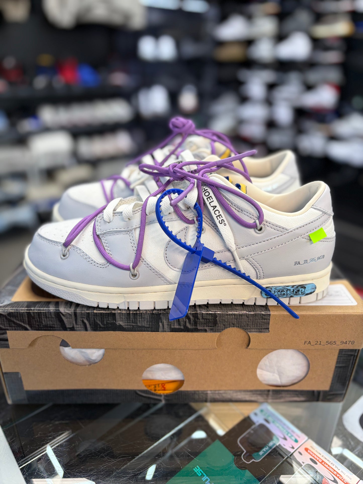 Nike Dunk Off White “Lot 48” Size 9