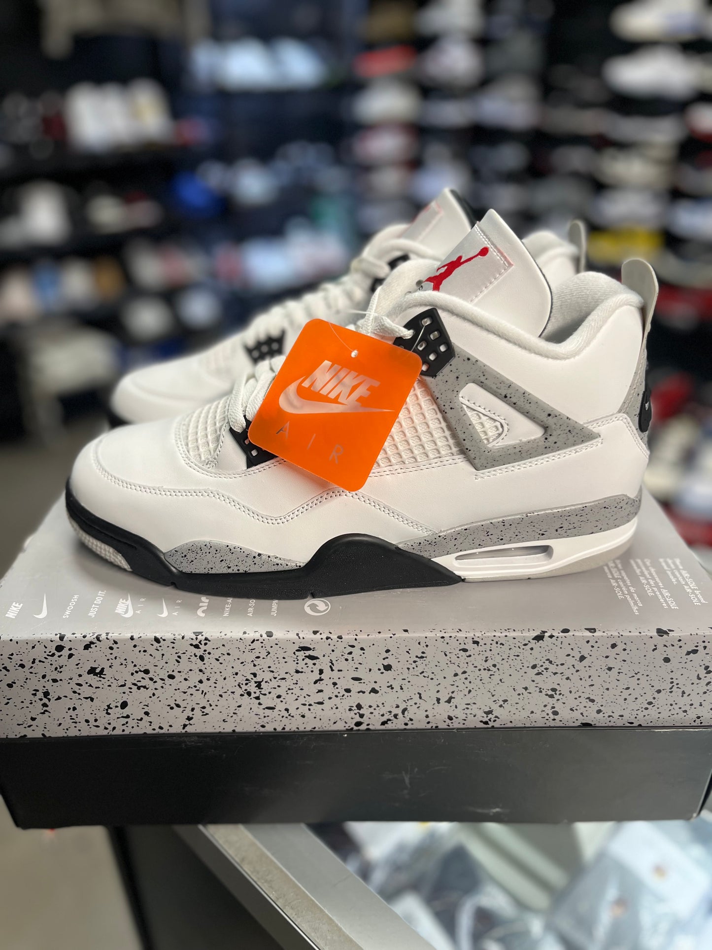 Jordan 4 “White Cement” Size 11.5