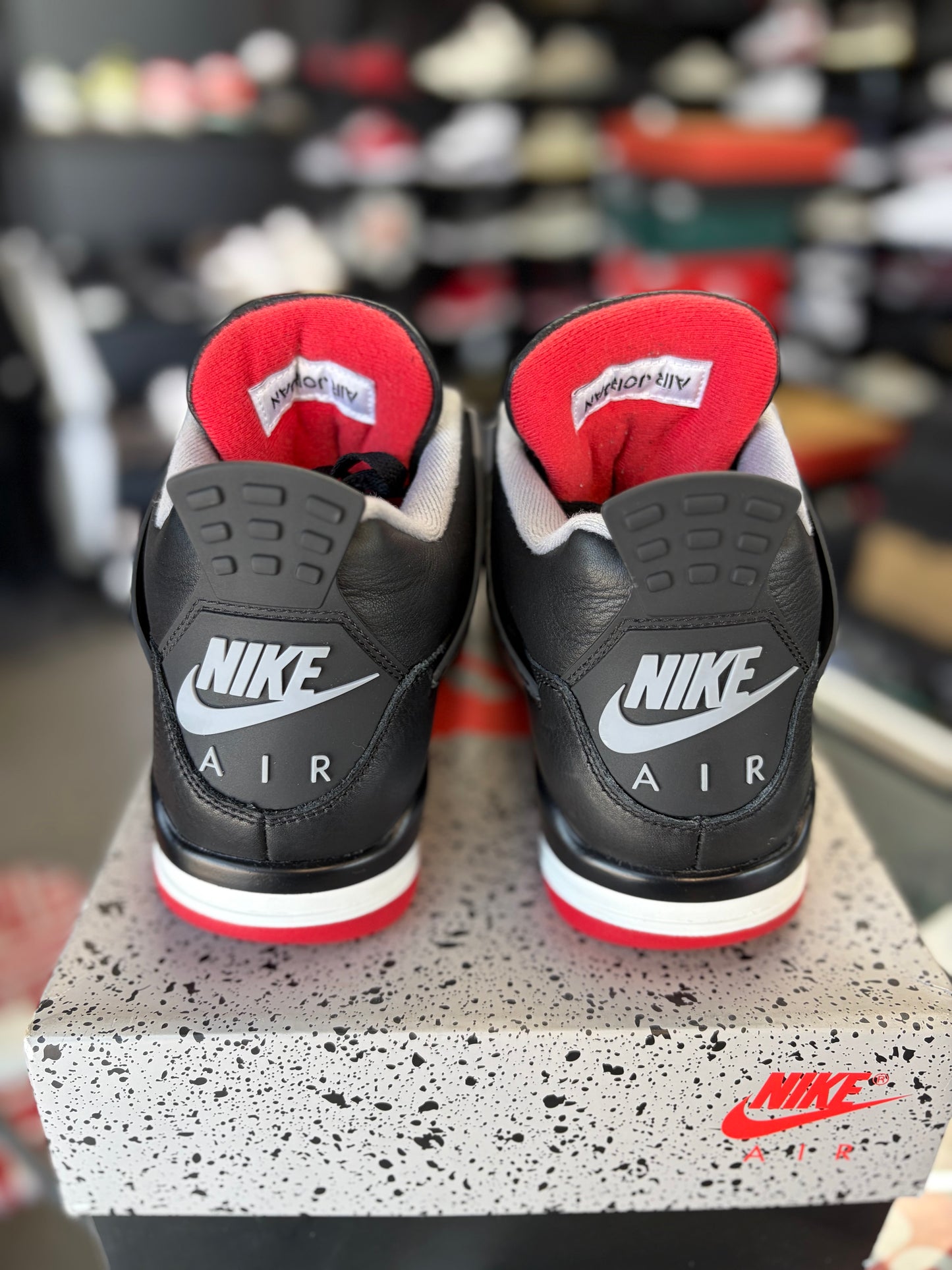 Jordan 4 “Bred Reimagined” Size 8.5