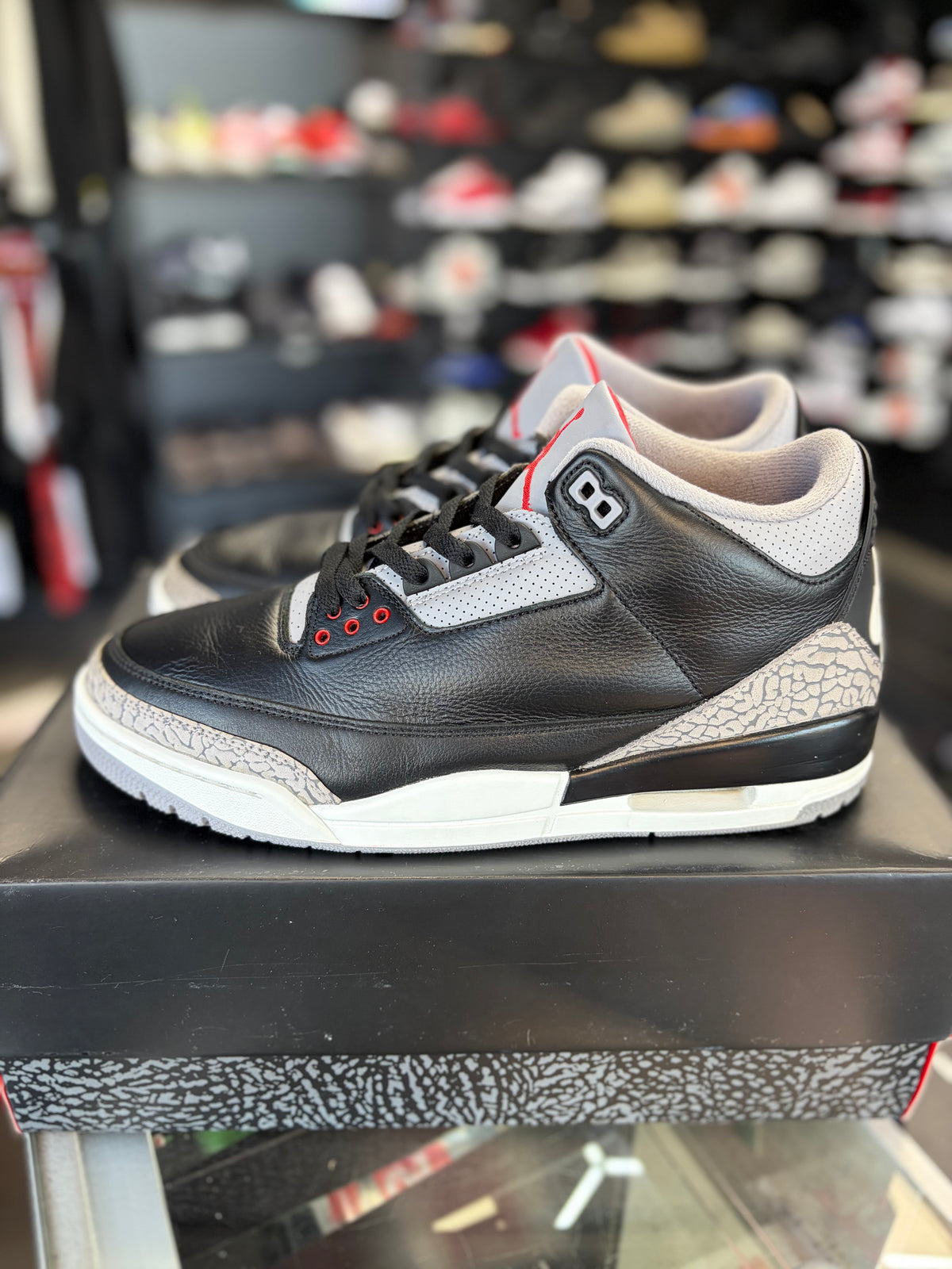 Jordan 3 “Black Cement” Size 12