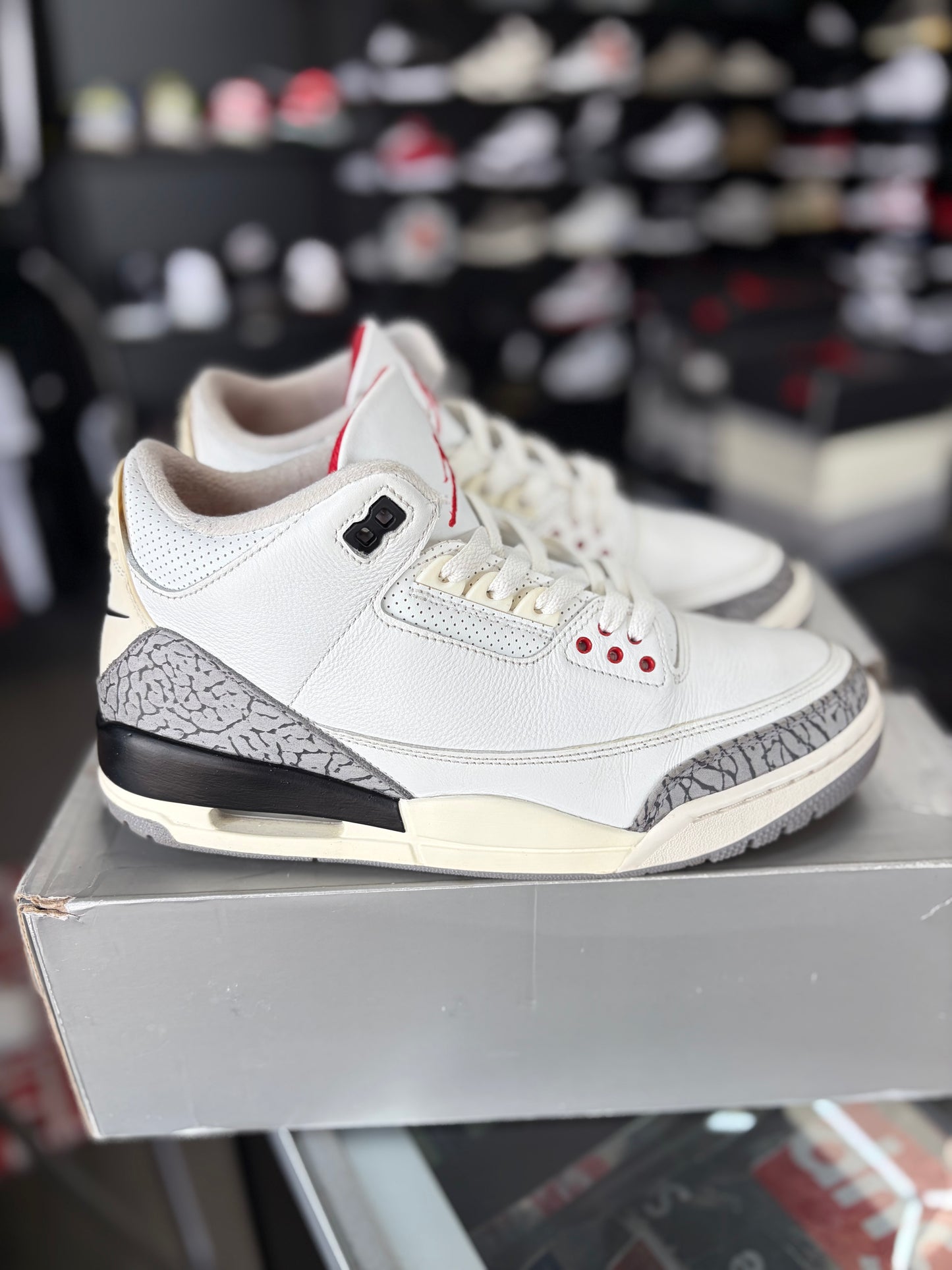 Jordan 3 “White Cement Reimagined” Size 9