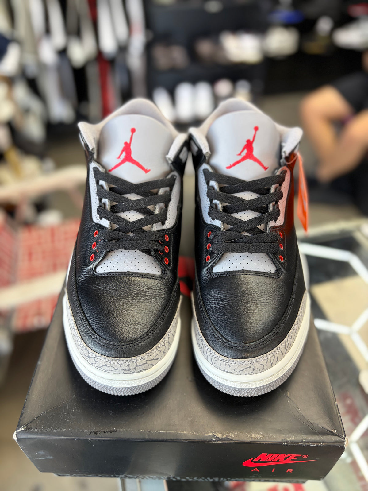 Jordan 3 “Black Cement” Size 10