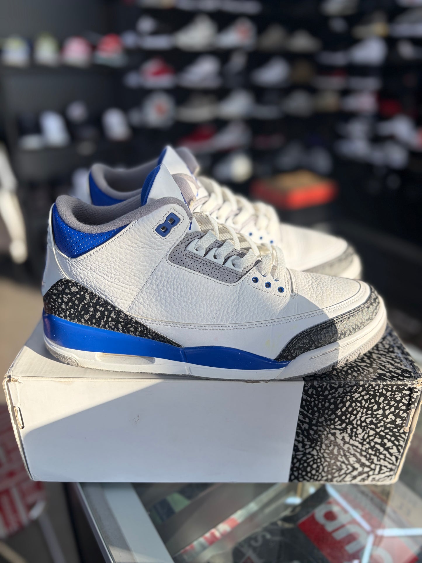 Jordan 3 “Racer Blue” Size 10