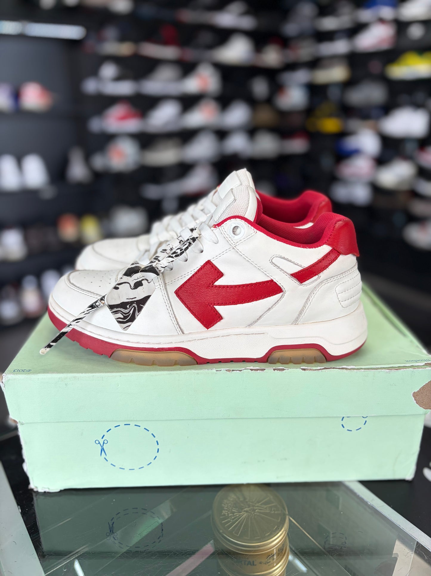 Off White Out Of Office “White/Red” Size 40EU