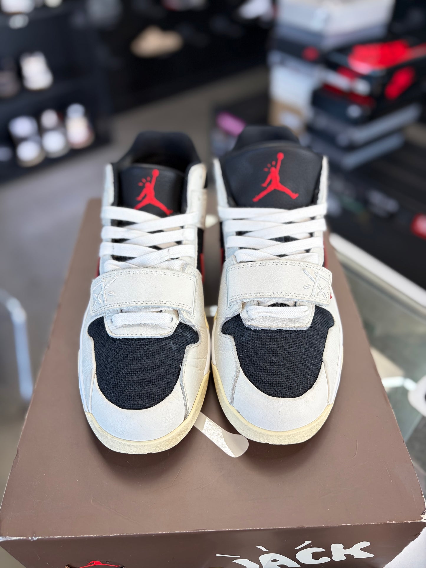 Travis Scott Jumpman Jack “University Red” Size 9