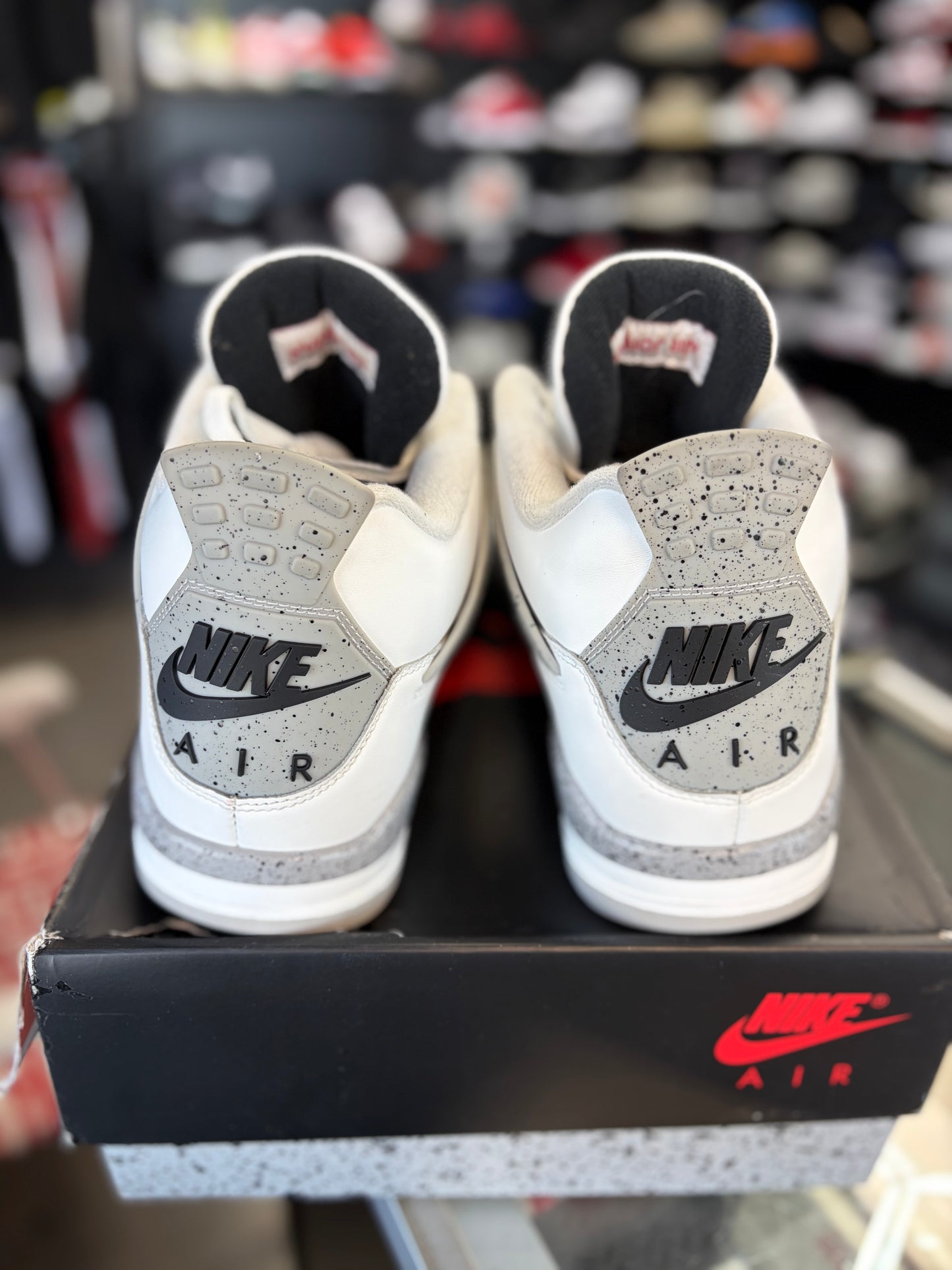 Jordan 4 “White Cement” Size 12