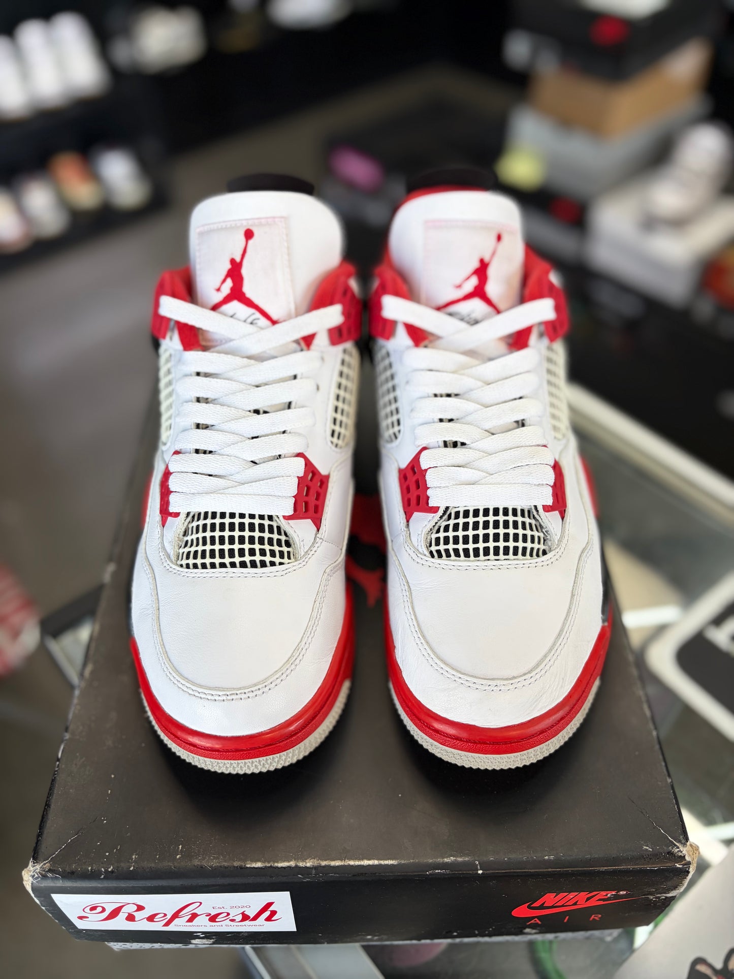 Jordan 4 “Fire Red” (2020) Size 8
