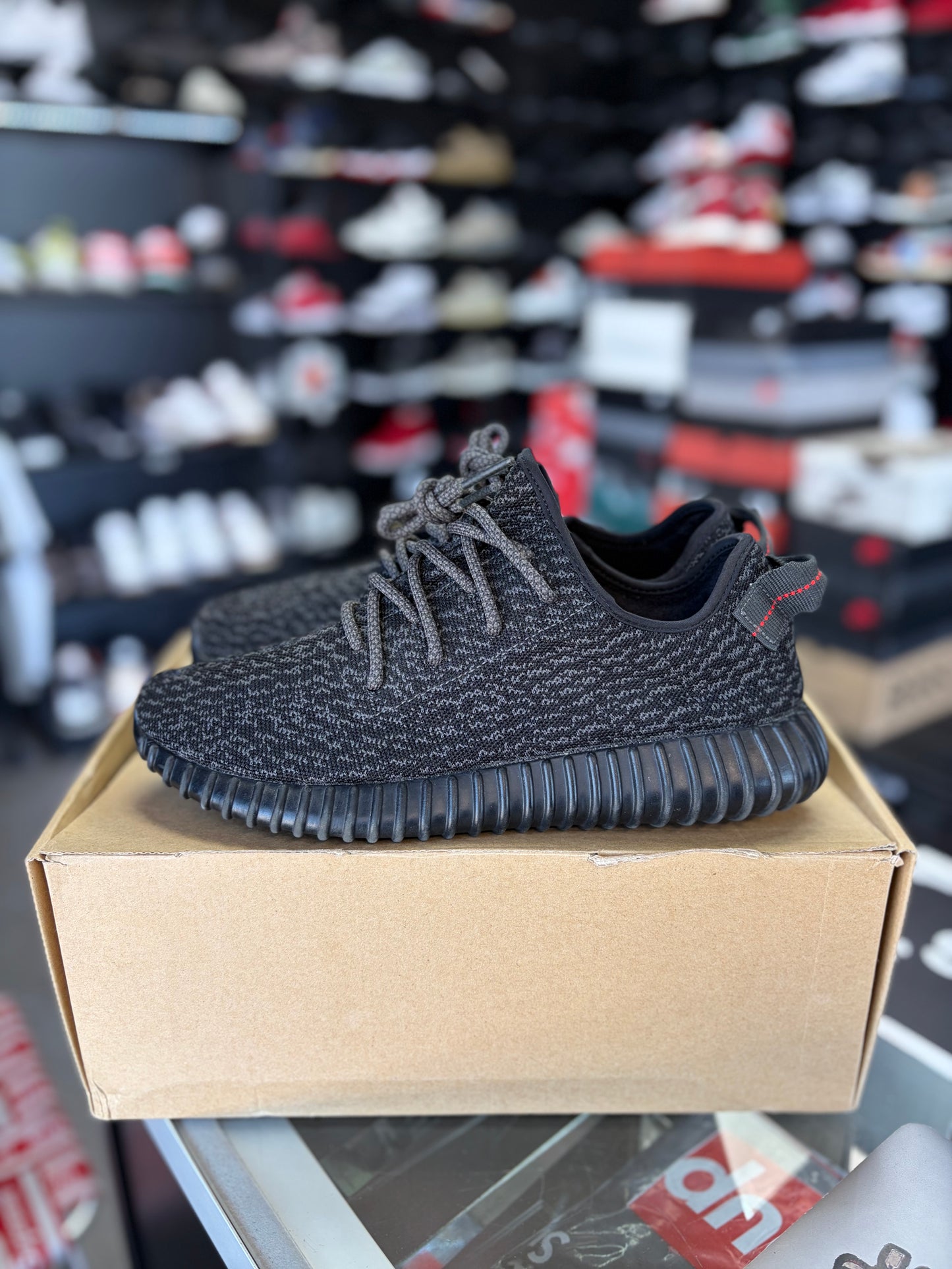 Yeezy 350 “Pirate Black” Size 10