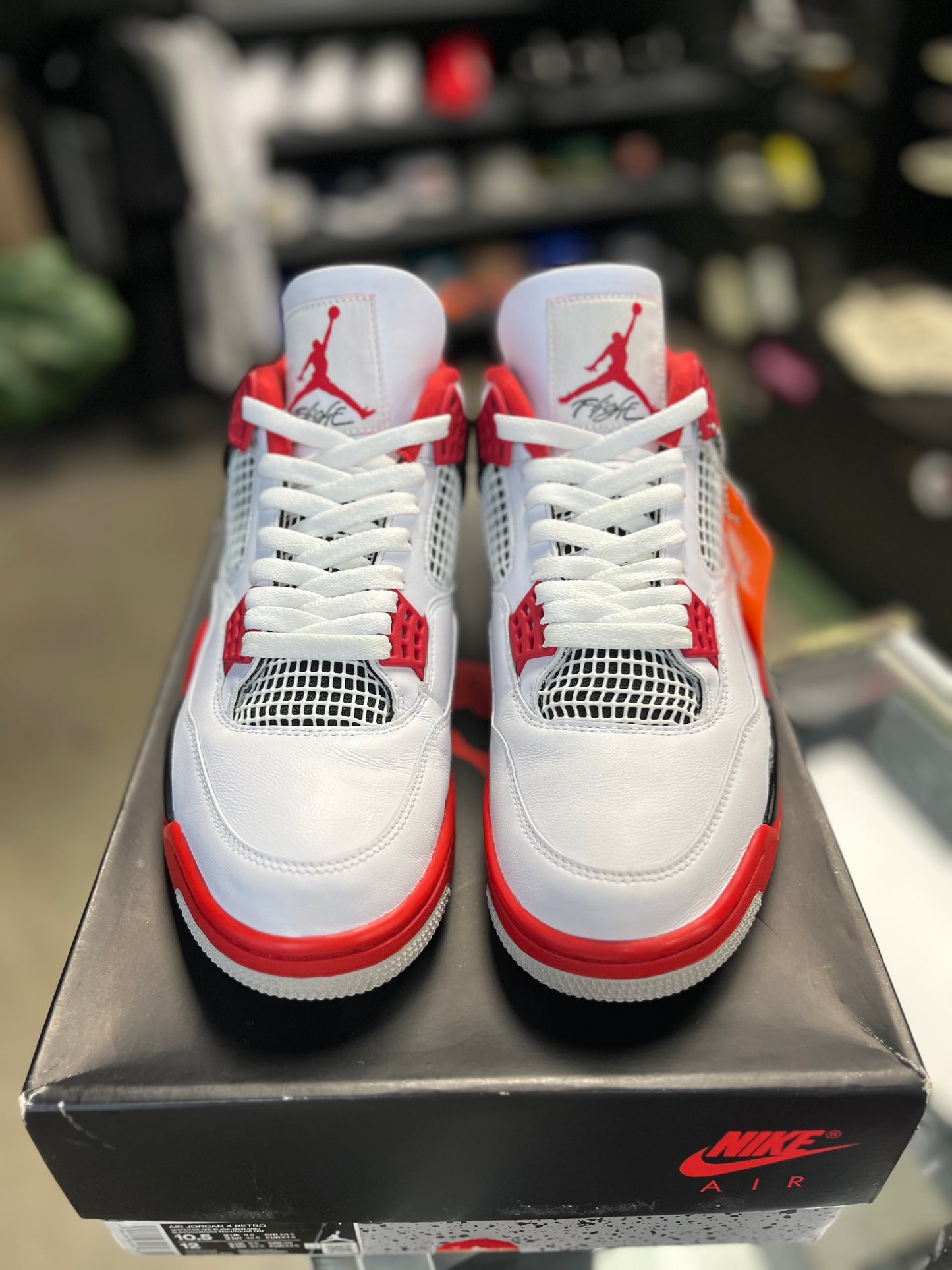 Jordan 4 “Fire Red” (2020) Size 10.5