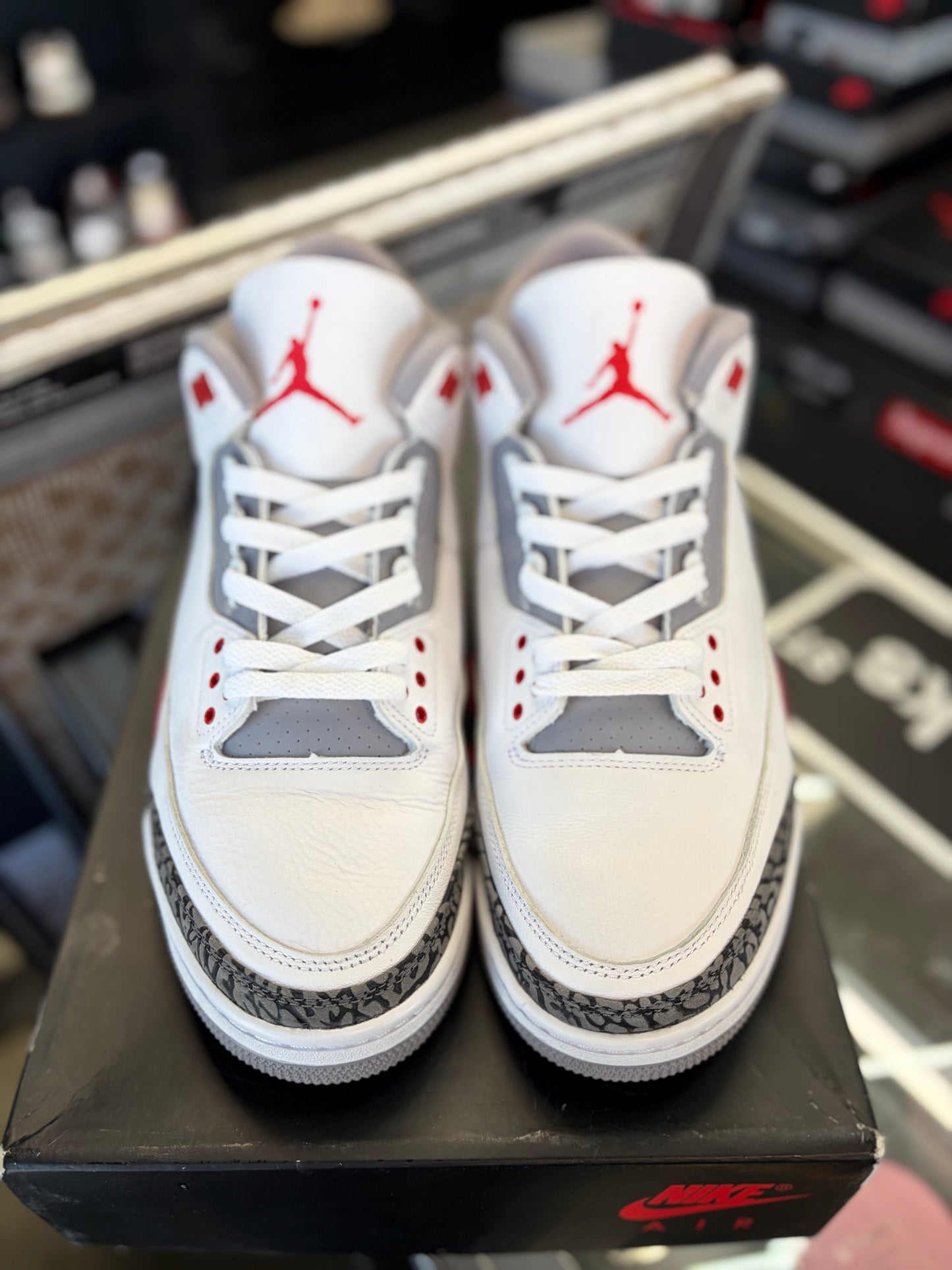 Jordan 3 “Fire Red” Size 10