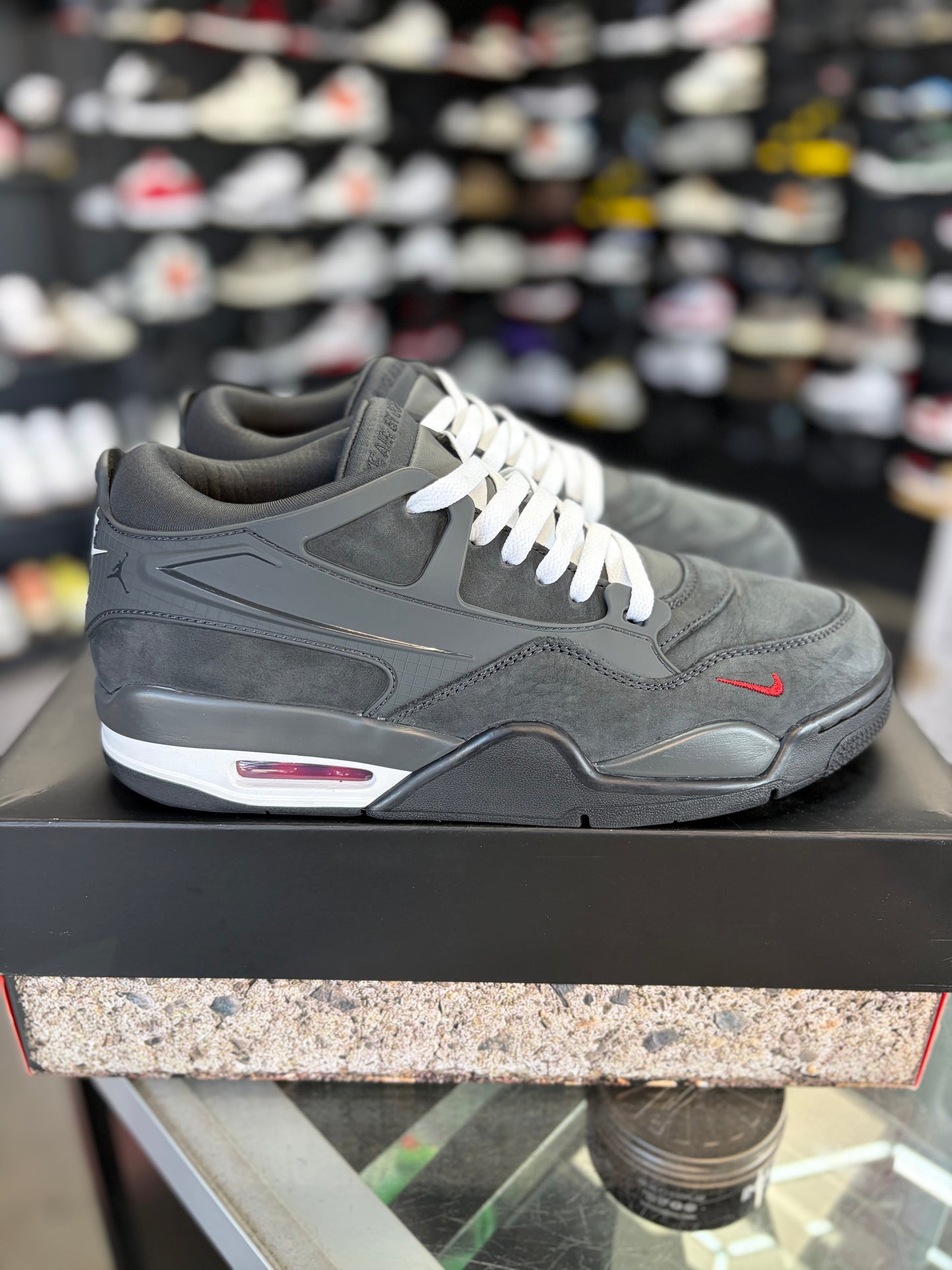 Jordan 4 x Nigel Sylvester “Driveway Grey” Size 9.5