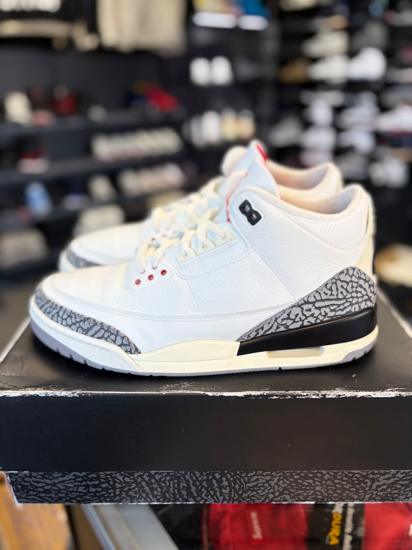 Jordan 3 “White Cement Reimagined” Size 11