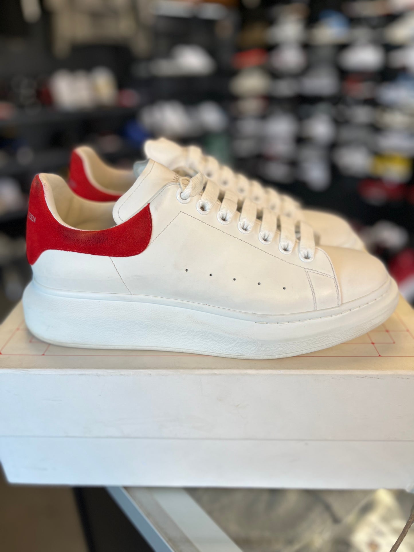 Alexander McQueen “White/Red” Size 43EU