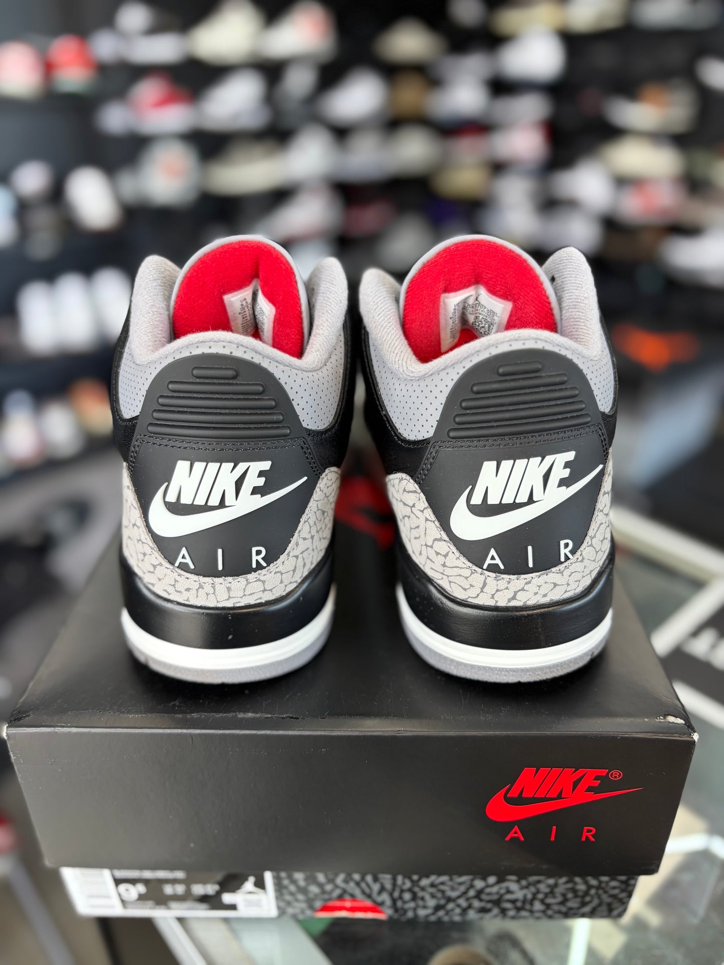 Jordan 3 “Black Cement” (2024) Size 9.5