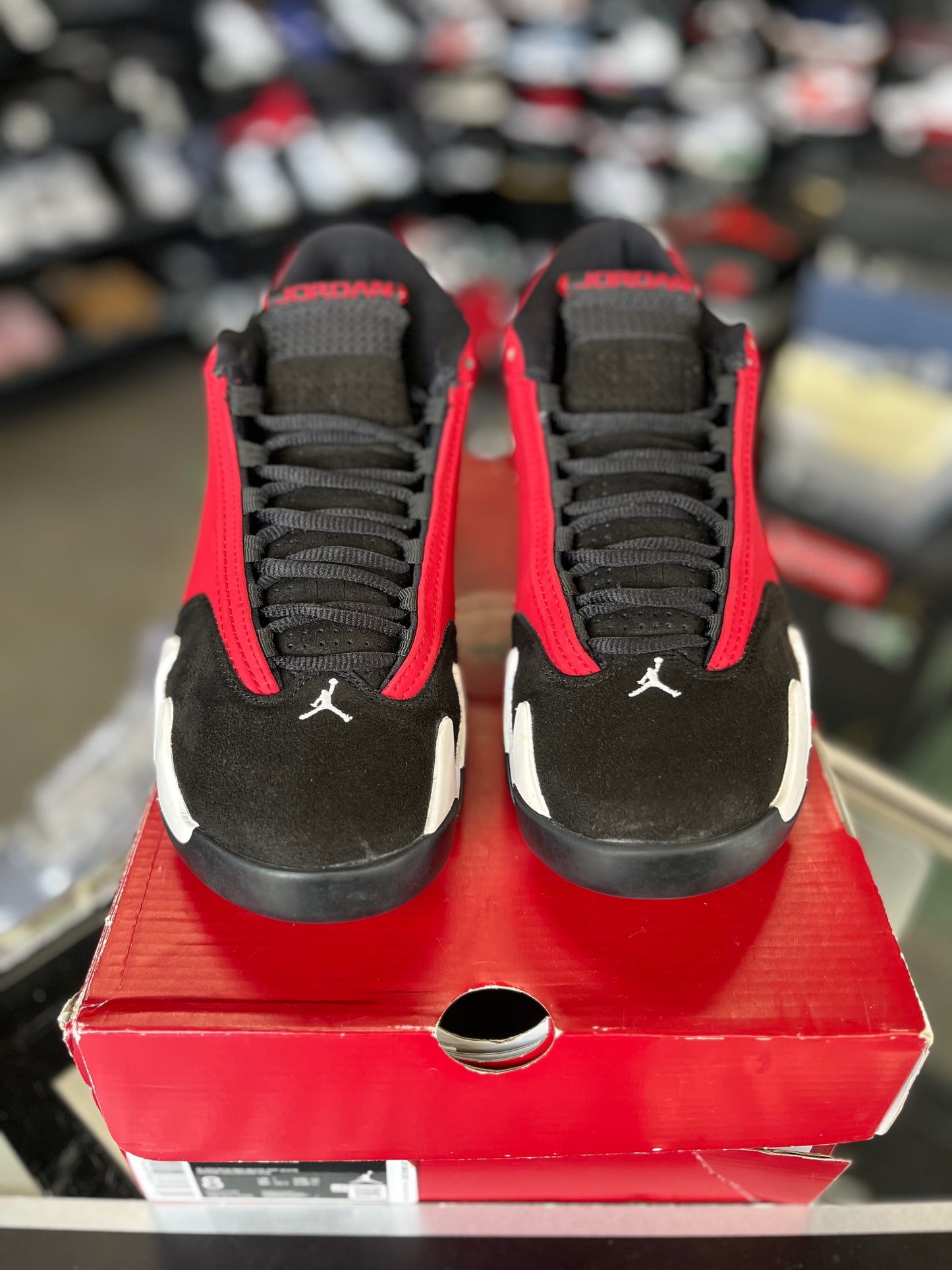 Jordan 14 “Gym Red” Size 8
