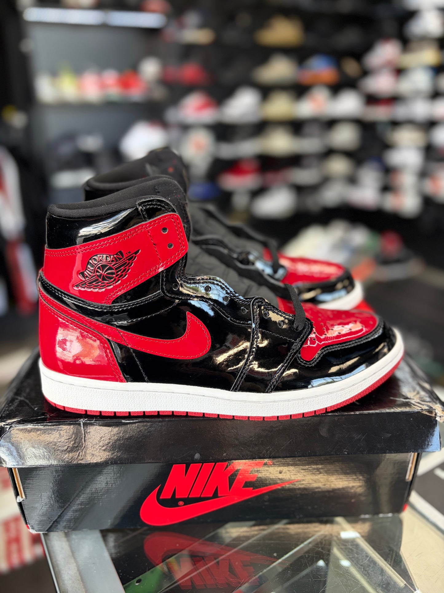 Jordan 1 “Patent Bred” Size 9.5