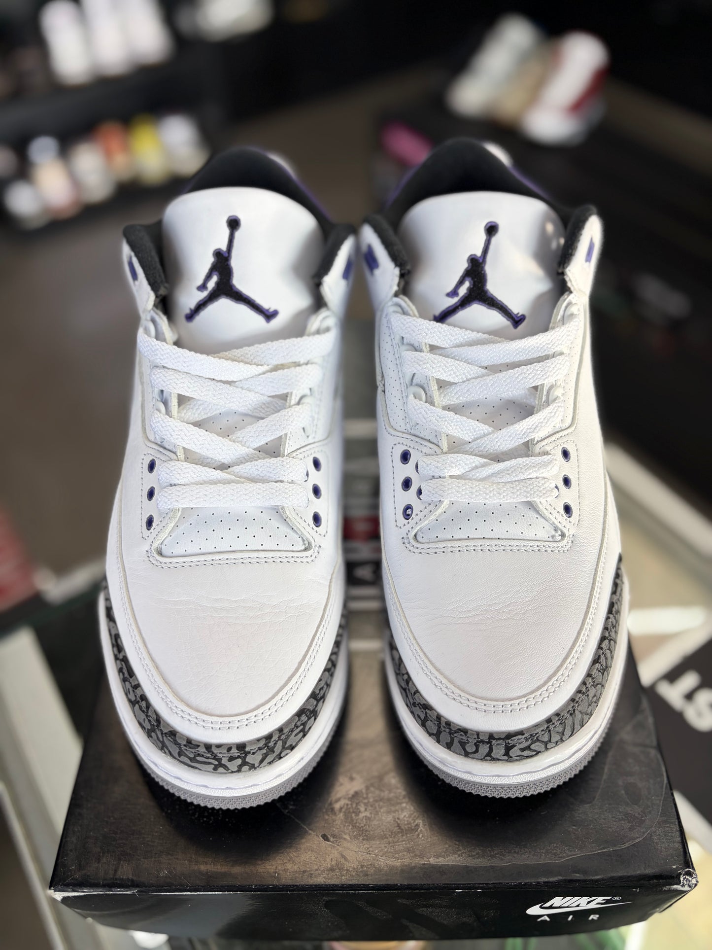 Jordan 3 “Dark Iris” Size 9
