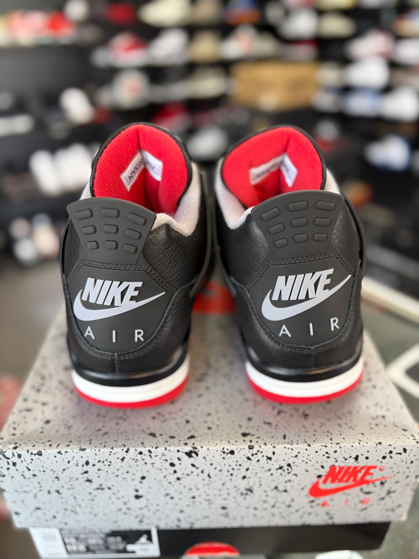 Jordan 4 “Bred Reimagined” Size 10