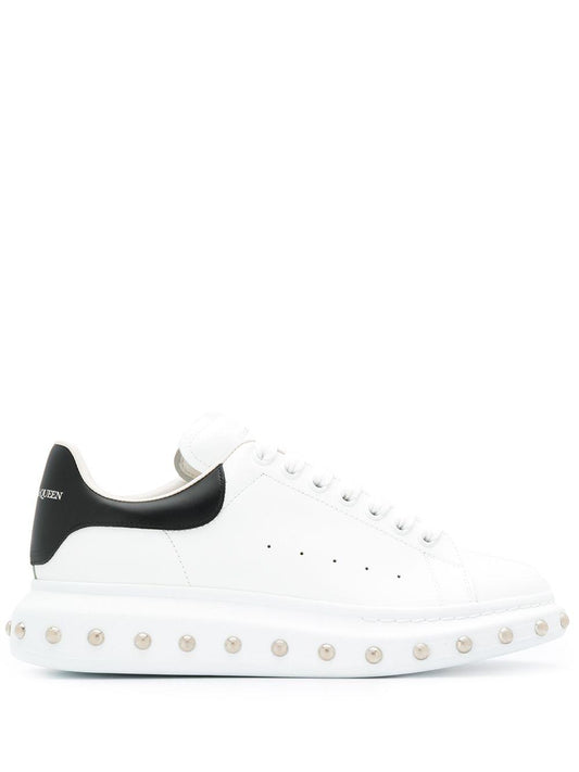 Alexander McQueen “White/Black” Stud Soles Size 42EU