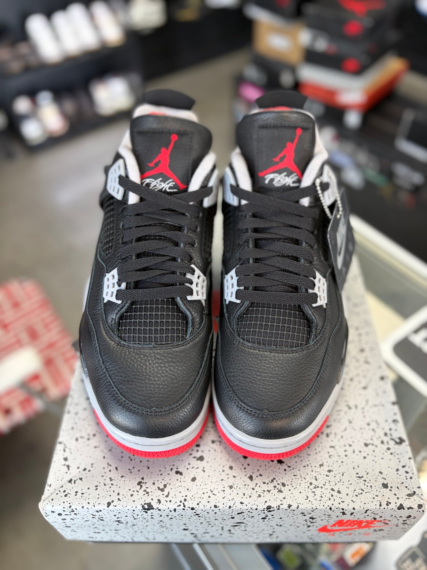 Jordan 4 “Bred Reimagined” Size 10
