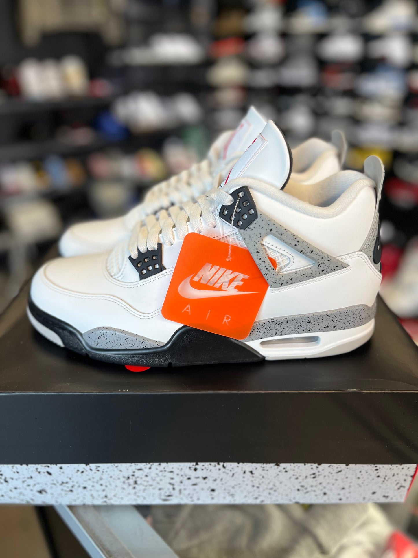 Jordan 4 “White Cement” Size 9.5