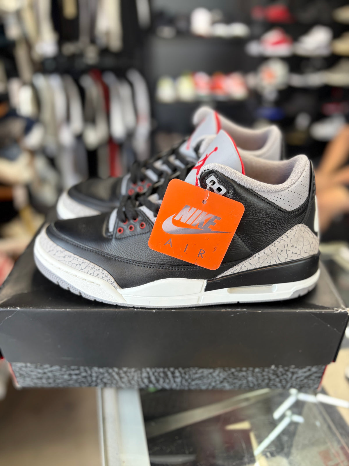 Jordan 3 “Black Cement” Size 10
