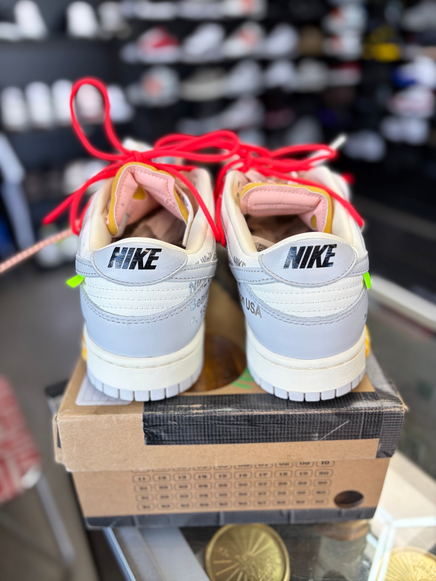 Nike Off White Dunk “Lot 06” Size 9