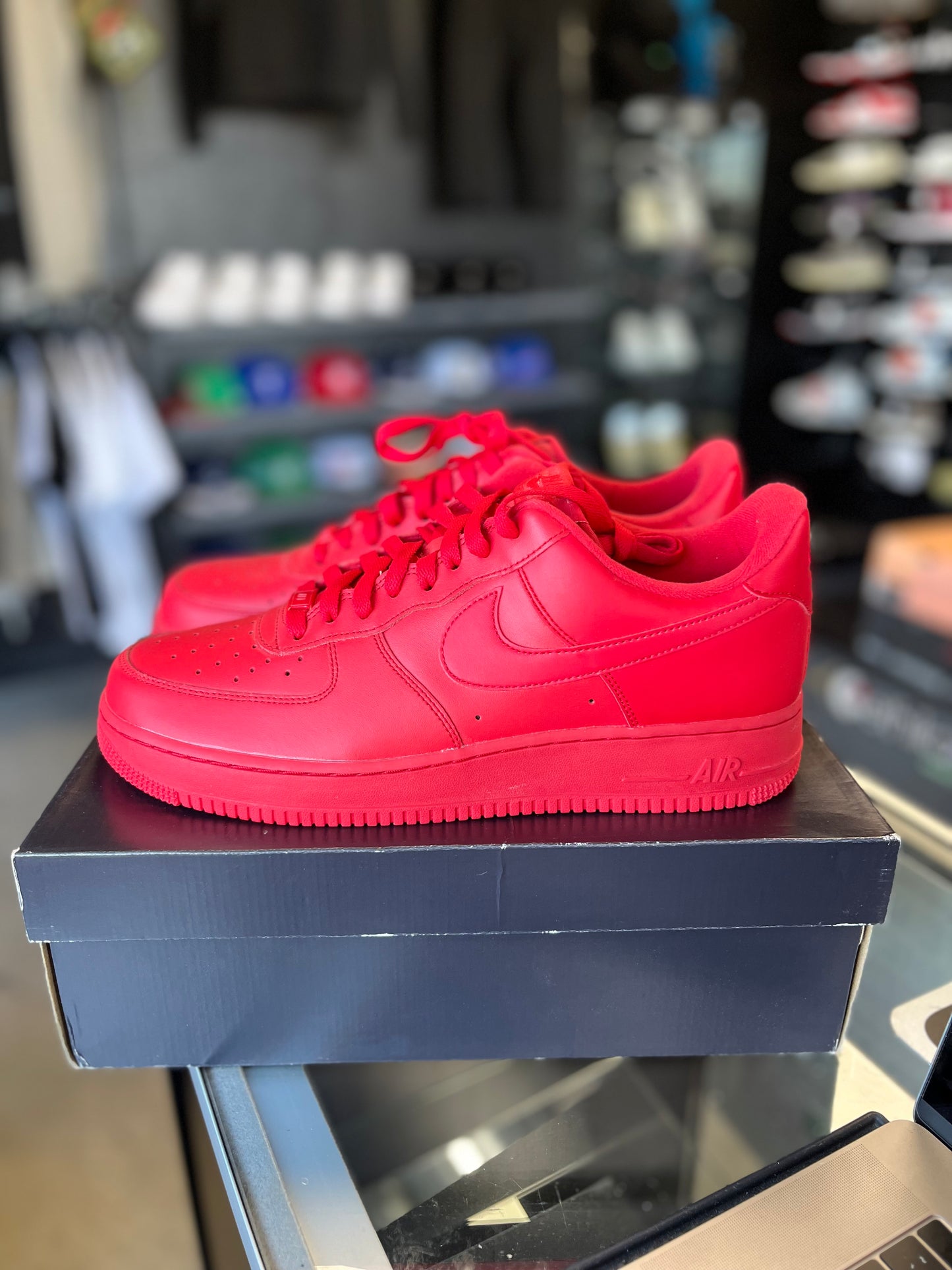 Nike Air Force 1 “Triple Red” Size 11