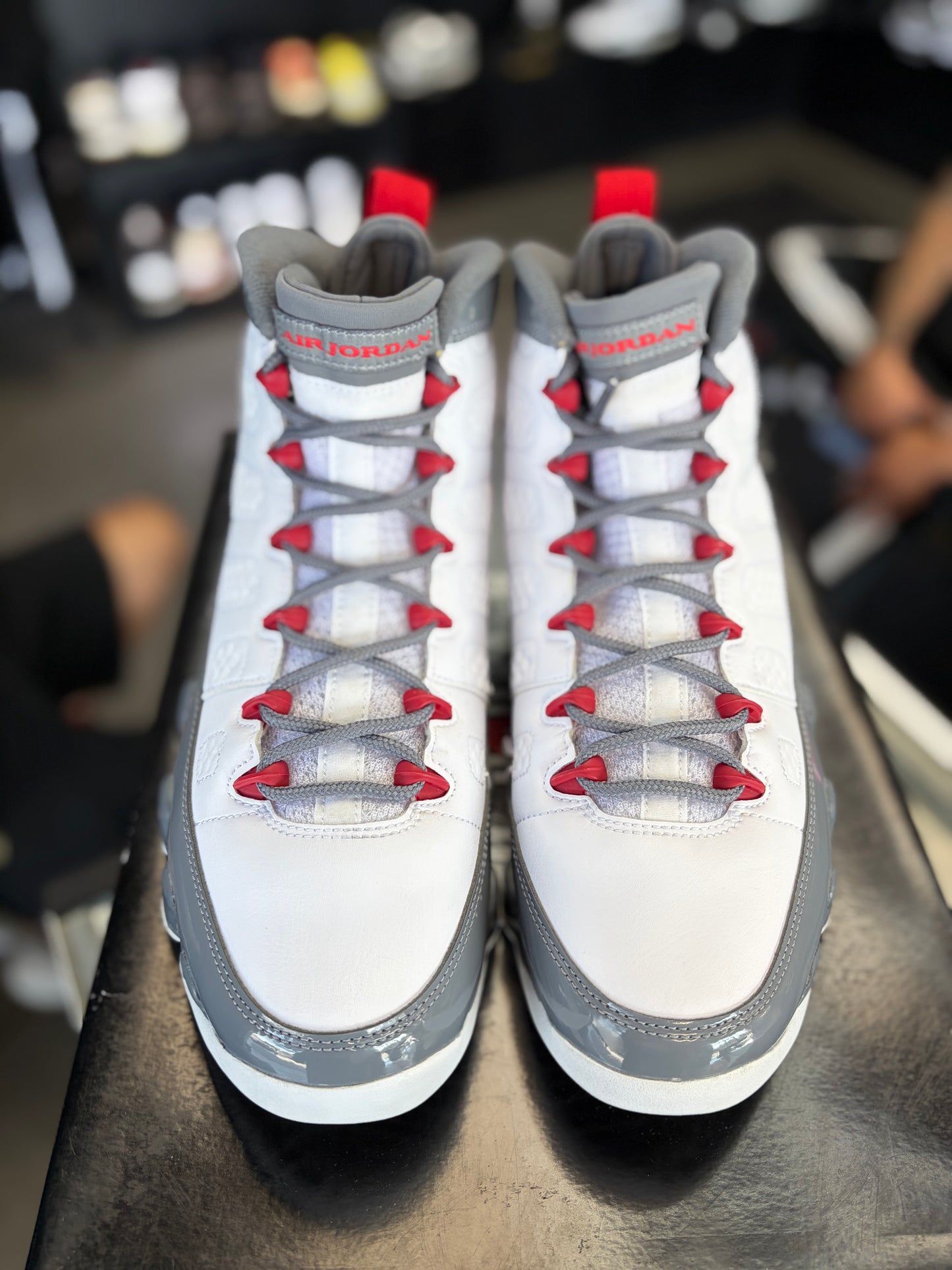 Jordan 9 “Fire Red” Size 9.5