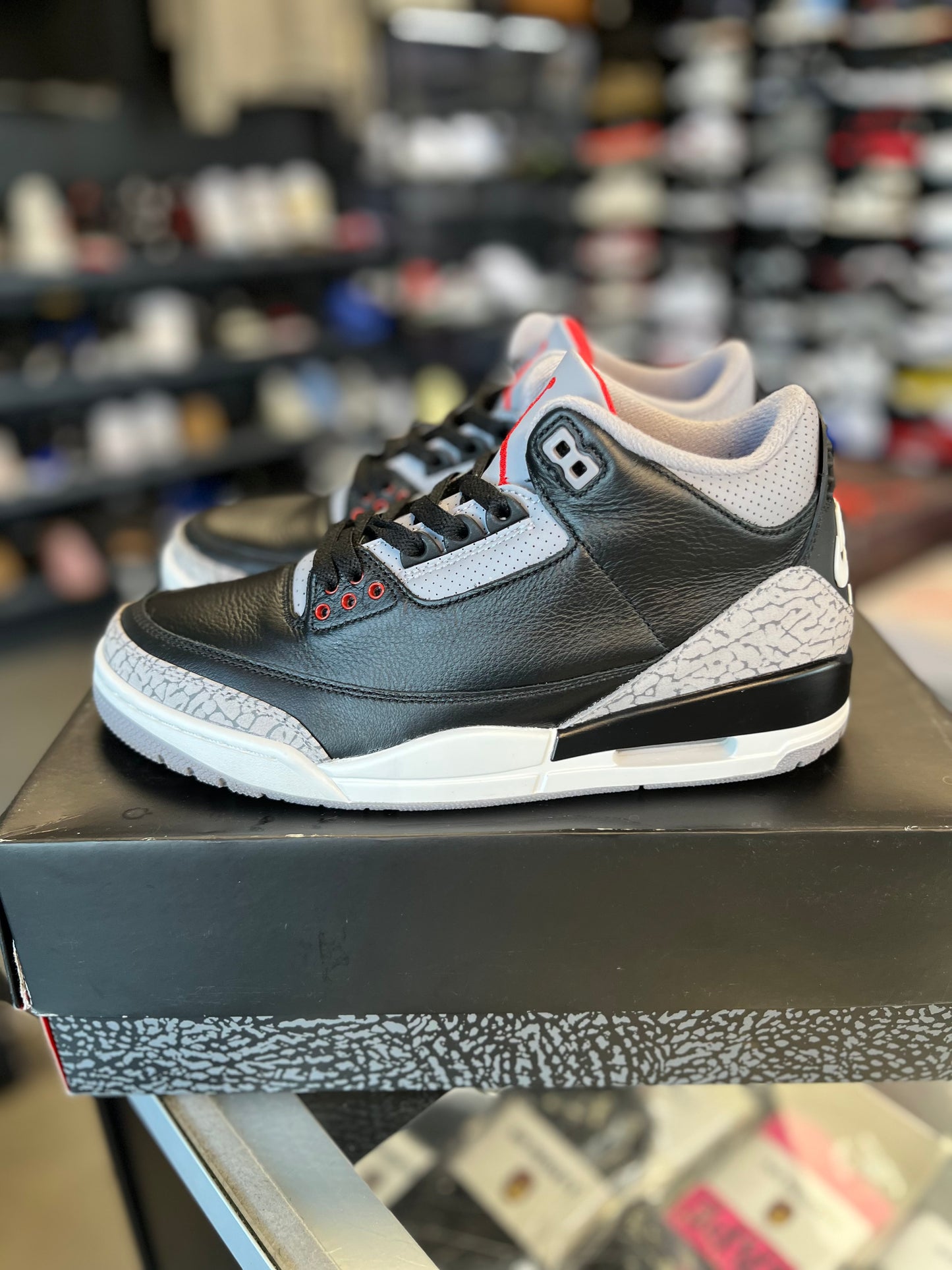 Jordan 3 “Black Cement” Size 8.5