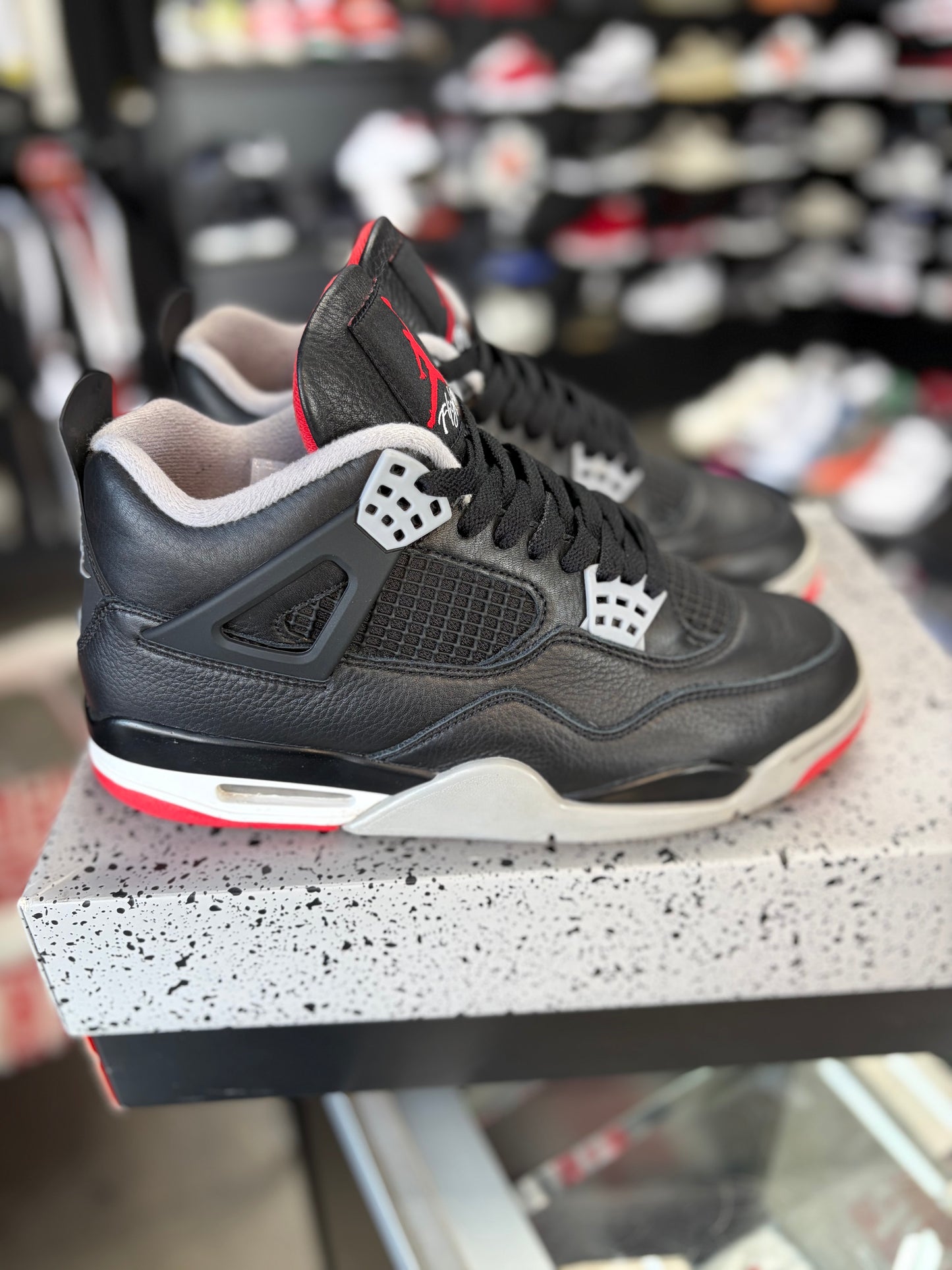 Jordan 4 “Bred Reimagined” Size 8.5