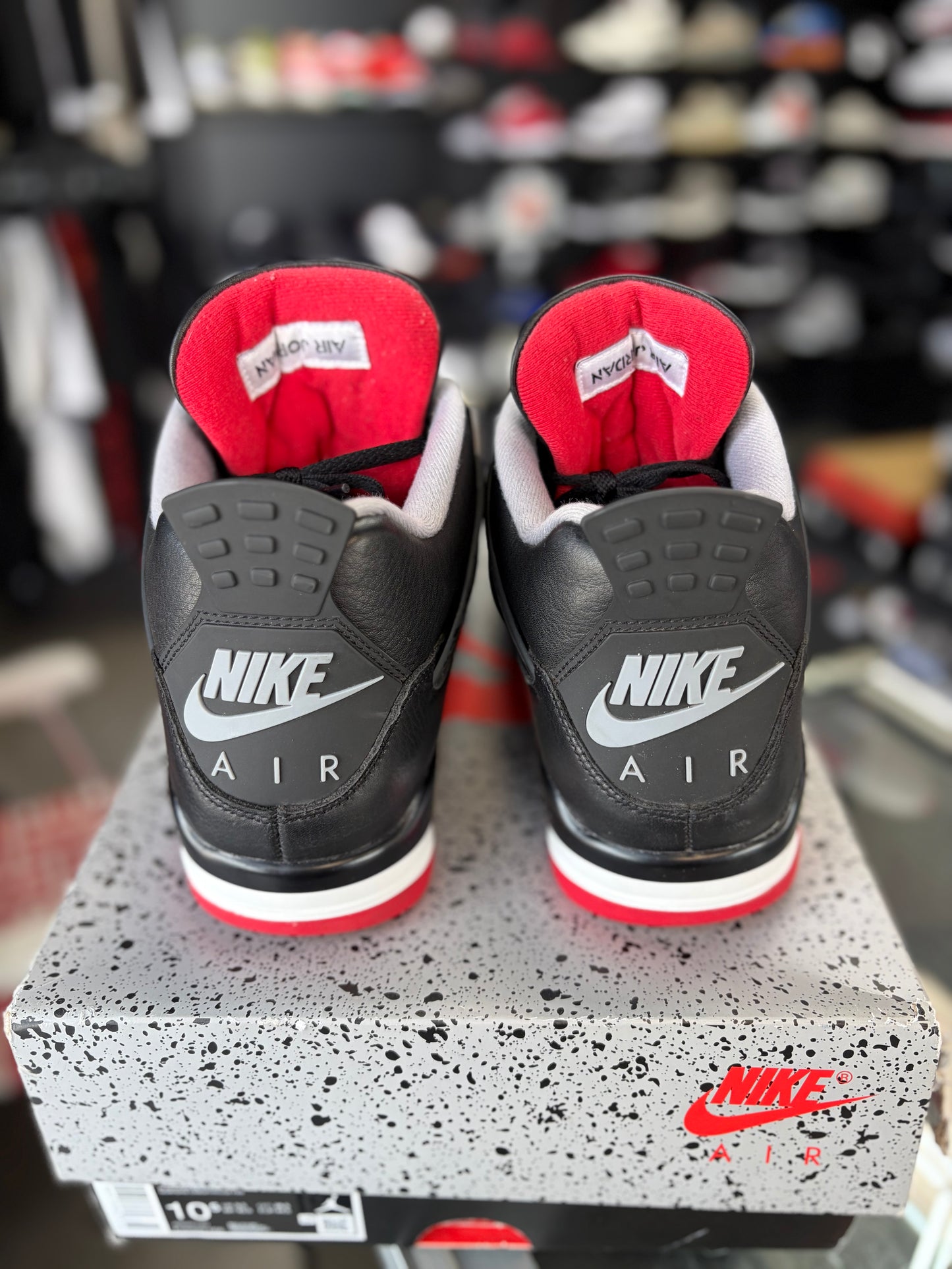 Jordan 4 “Bred Reimagined” Size 10.5