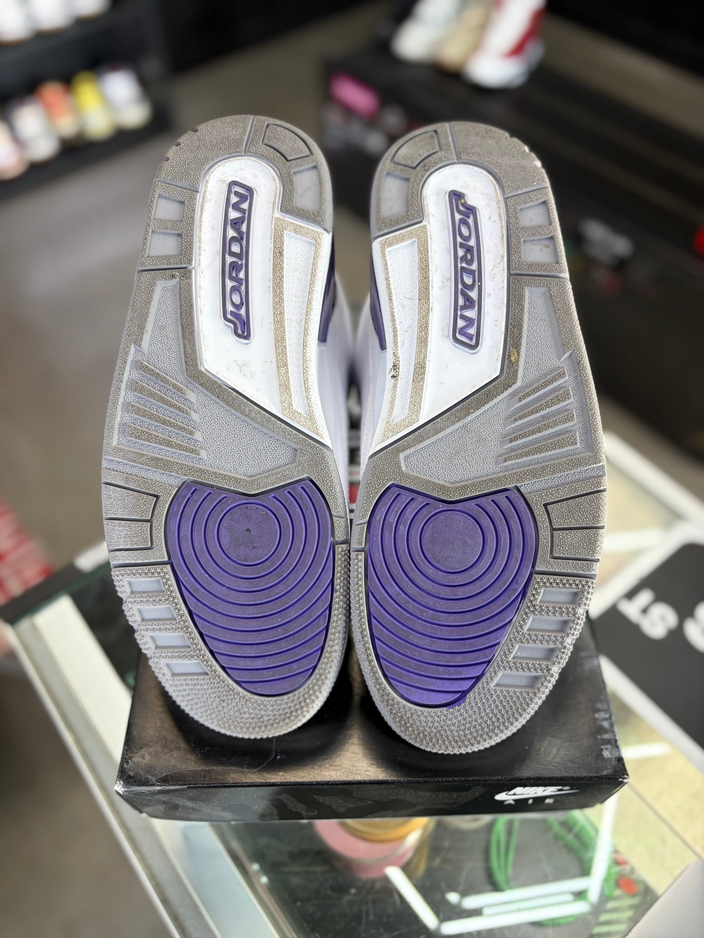 Jordan 3 “Dark Iris” Size 9