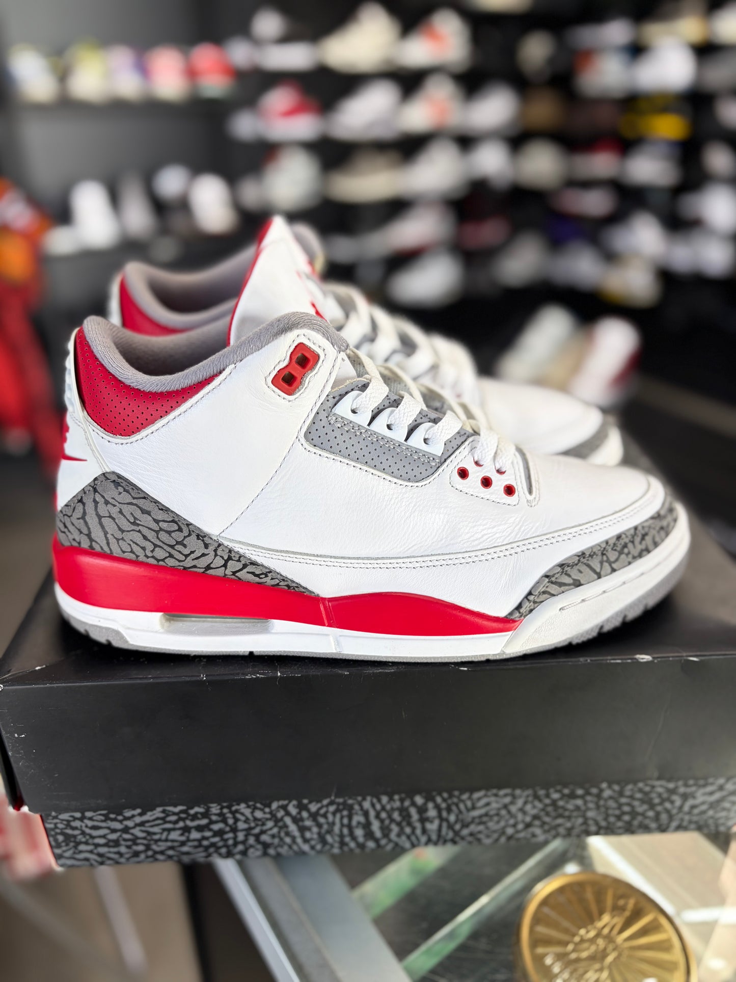 Jordan 3 “Fire Red” Size 9.5
