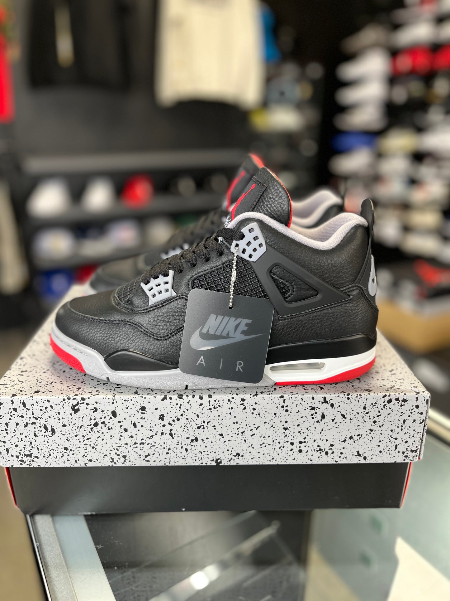 Jordan 4 “Bred Reimagined” Size 9