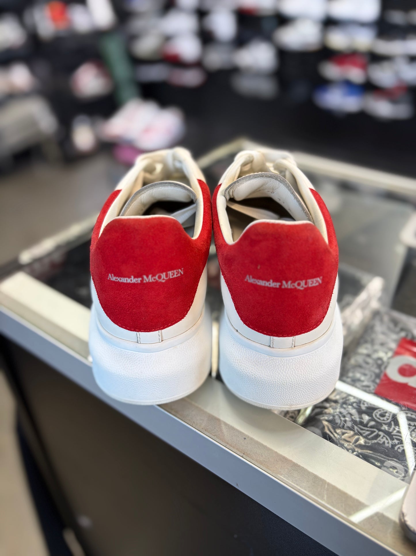 Alexander McQueen “White/Red” Size 41EU