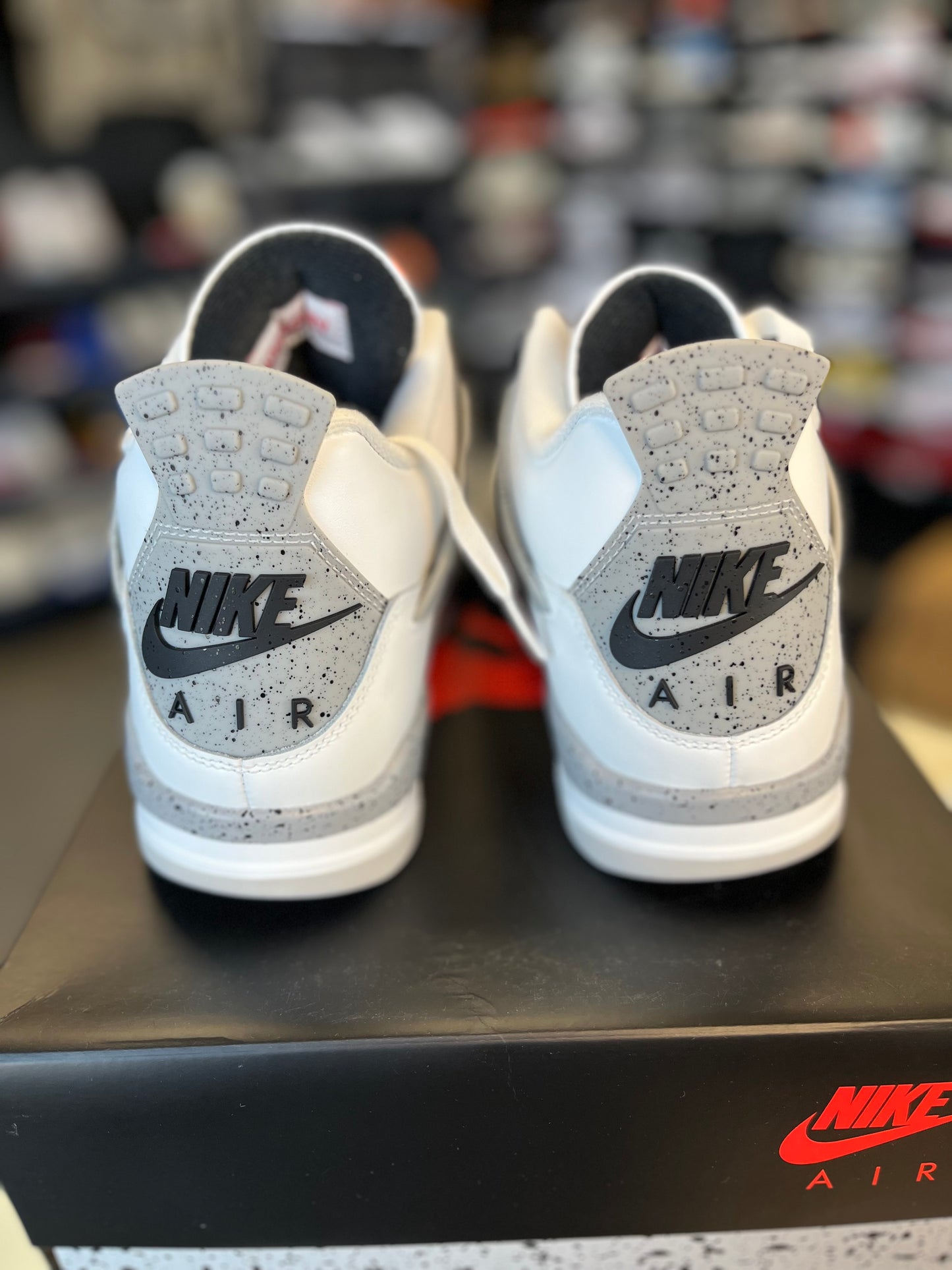 Jordan 4 “White Cement” Size 9.5
