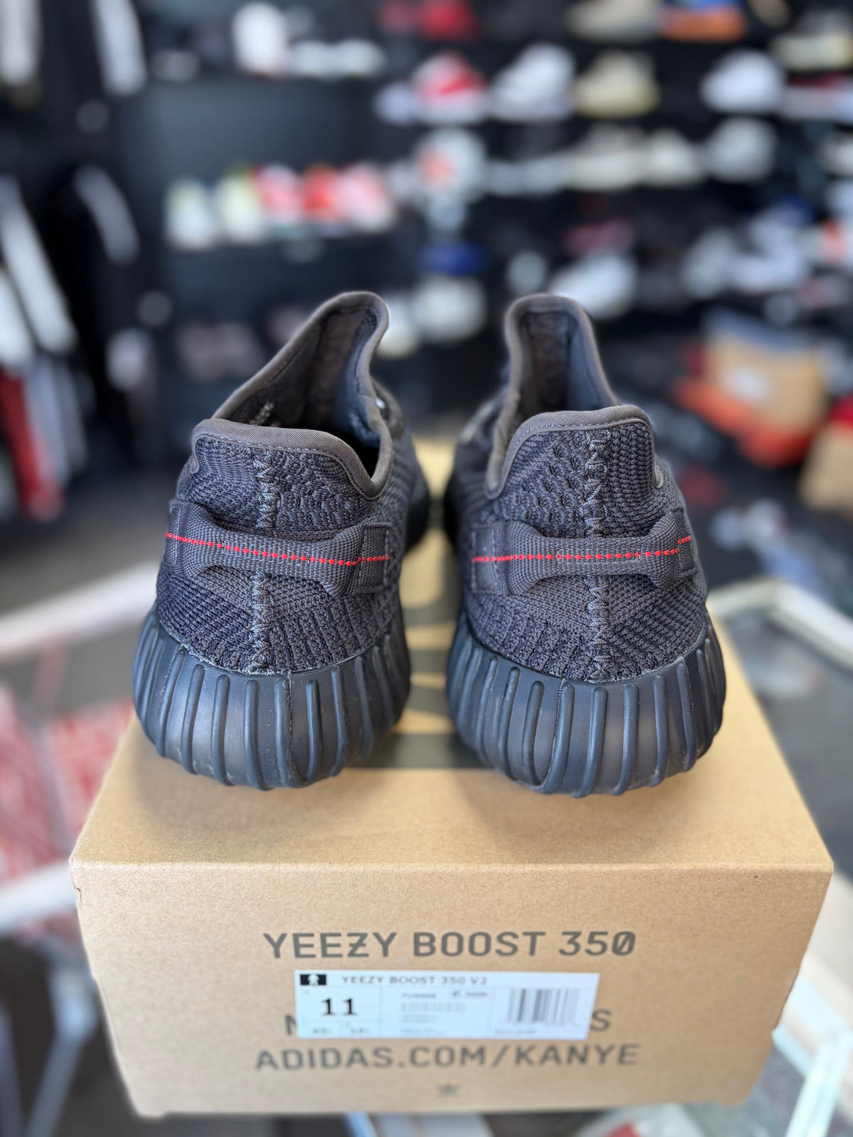 Yeezy 350 “Black N/R” Size 11