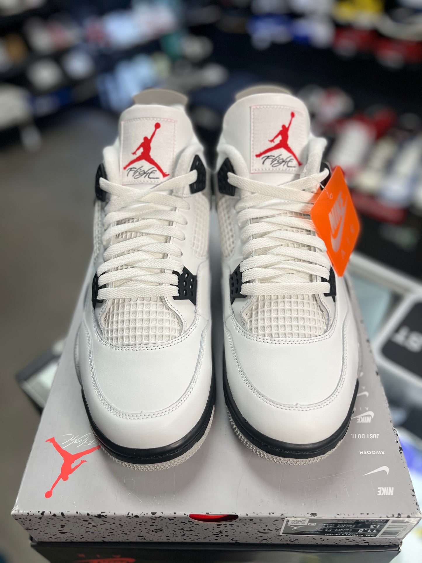 Jordan 4 “White Cement” Size 11.5