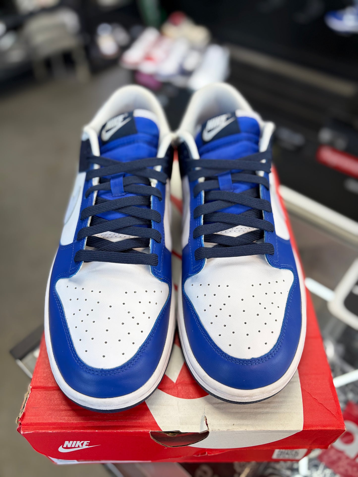 Nike Dunk Low “Game Royal Navy” Size 11.5