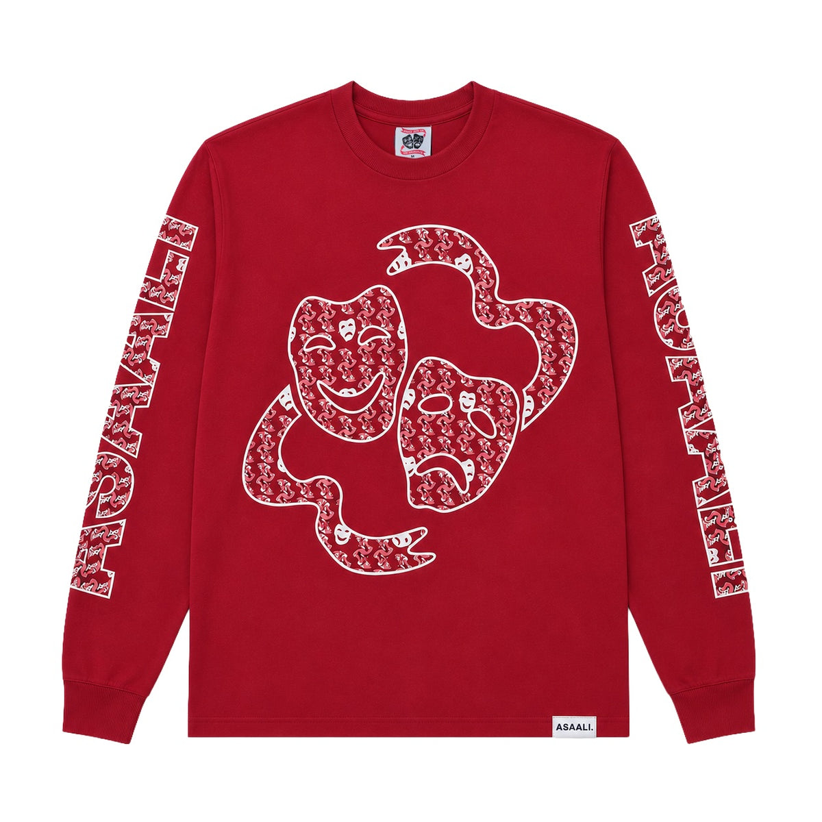 Asaali All Over Print Logo Long Sleeve