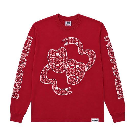 Asaali All Over Print Logo Long Sleeve