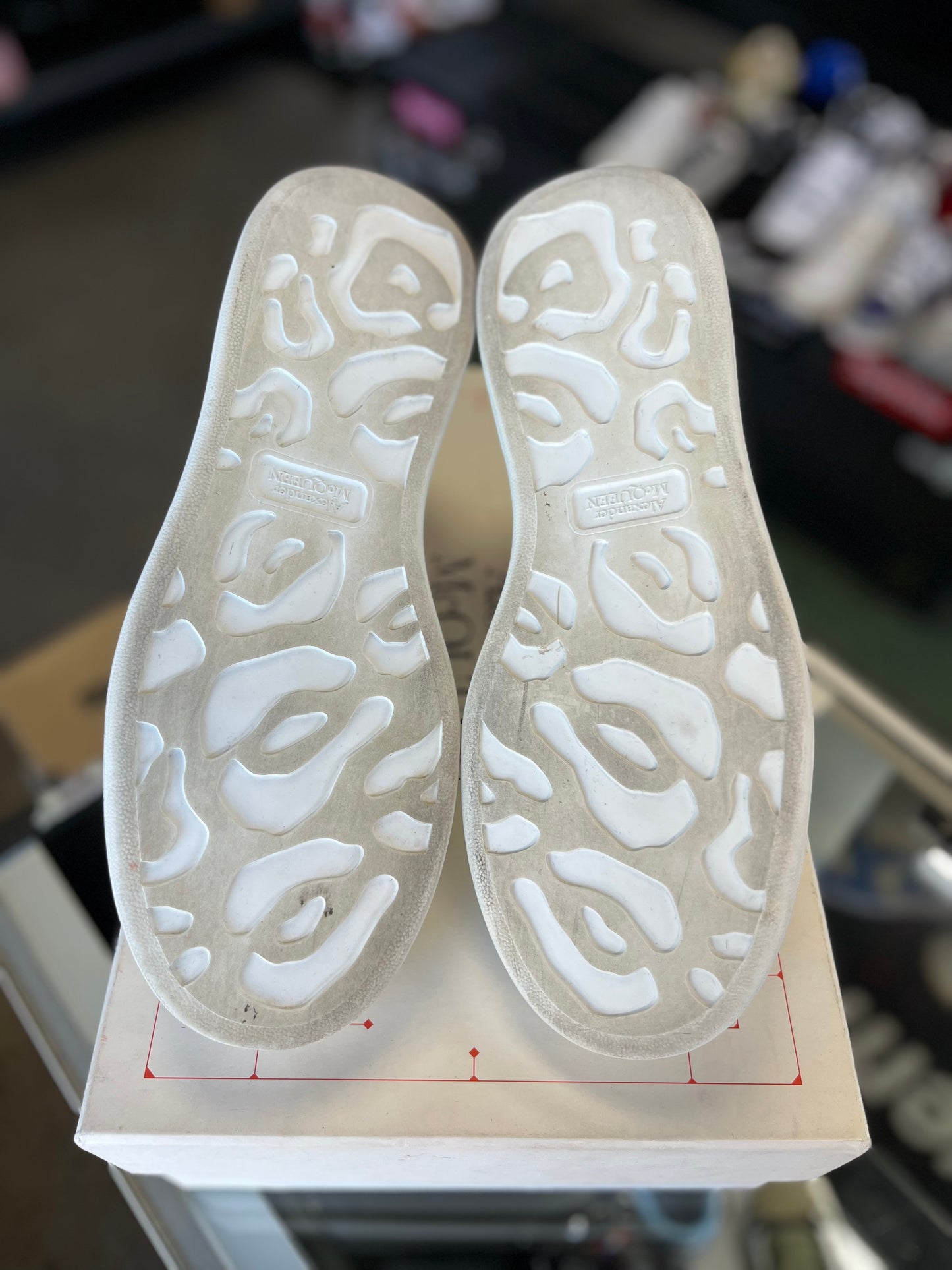 Alexander McQueen “White/Red” Size 42EU