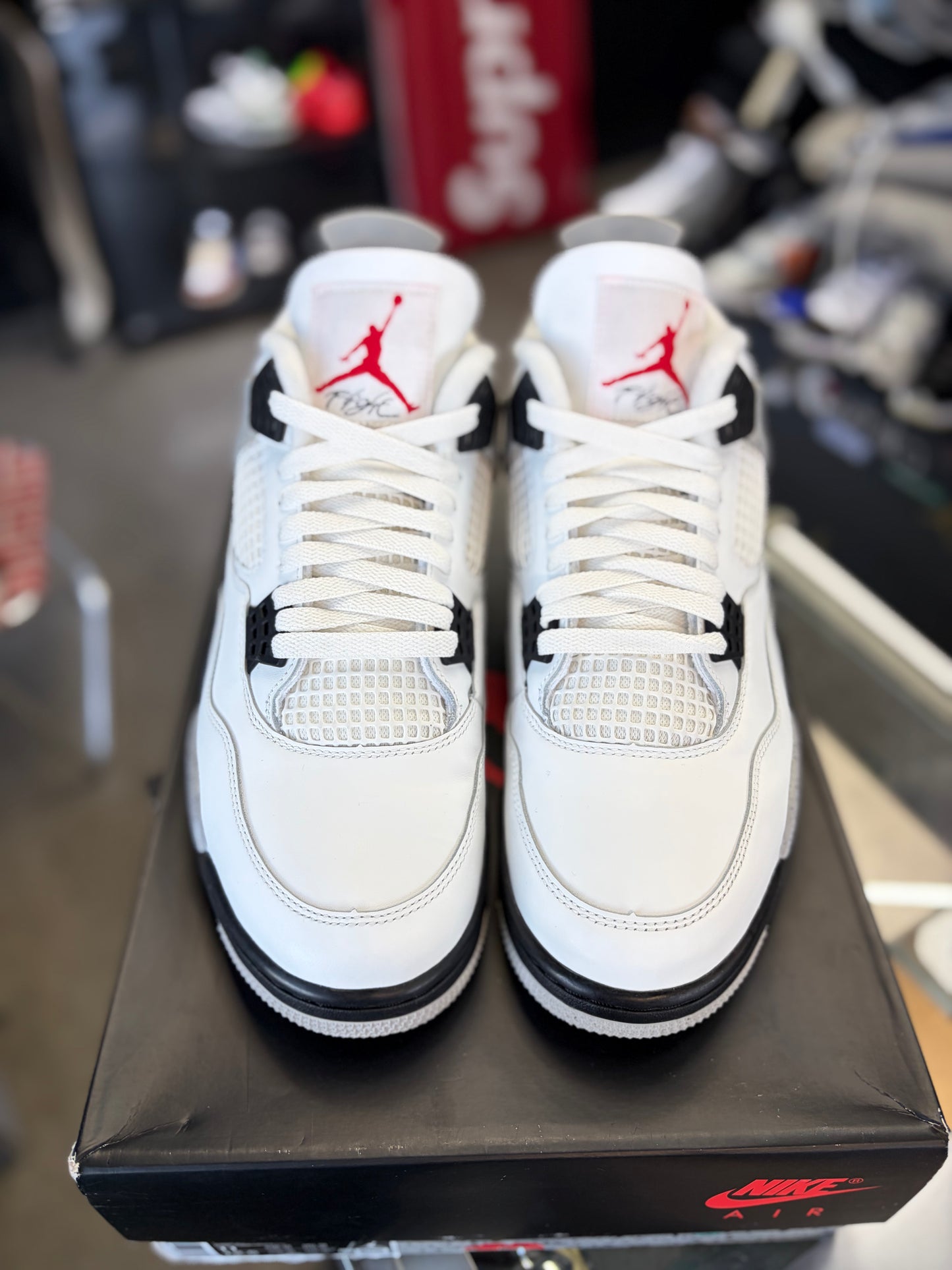 Jordan 4 “White Cement” (2025) Size 11