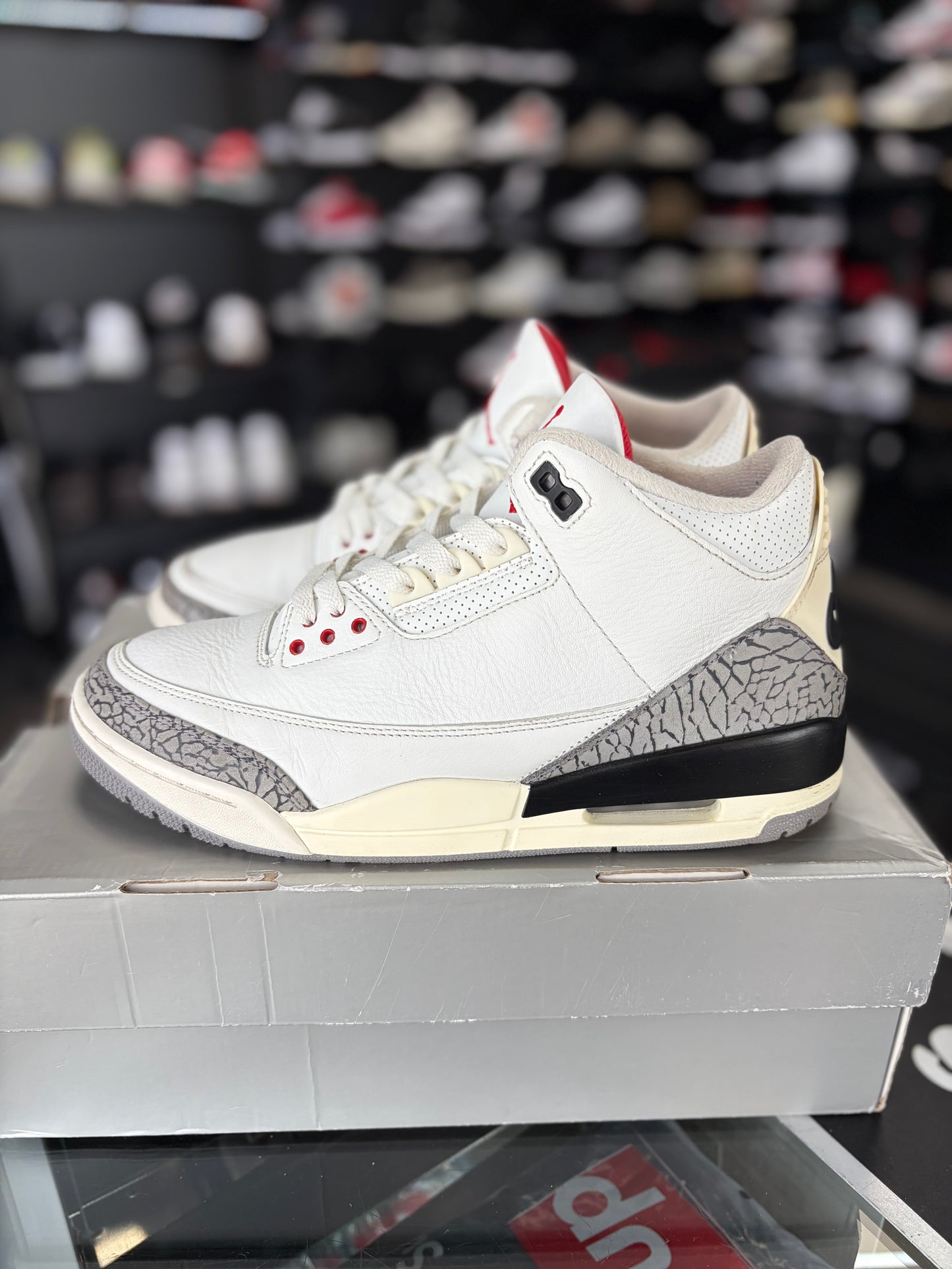 Jordan 3 “White Cement Reimagined” Size 9