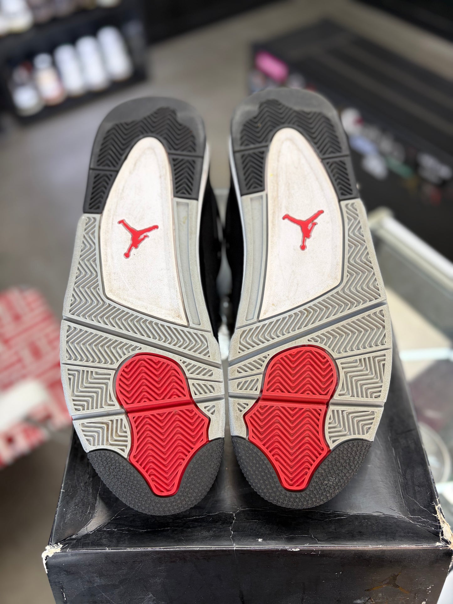 Jordan 4 “Black Canvas” Size 12