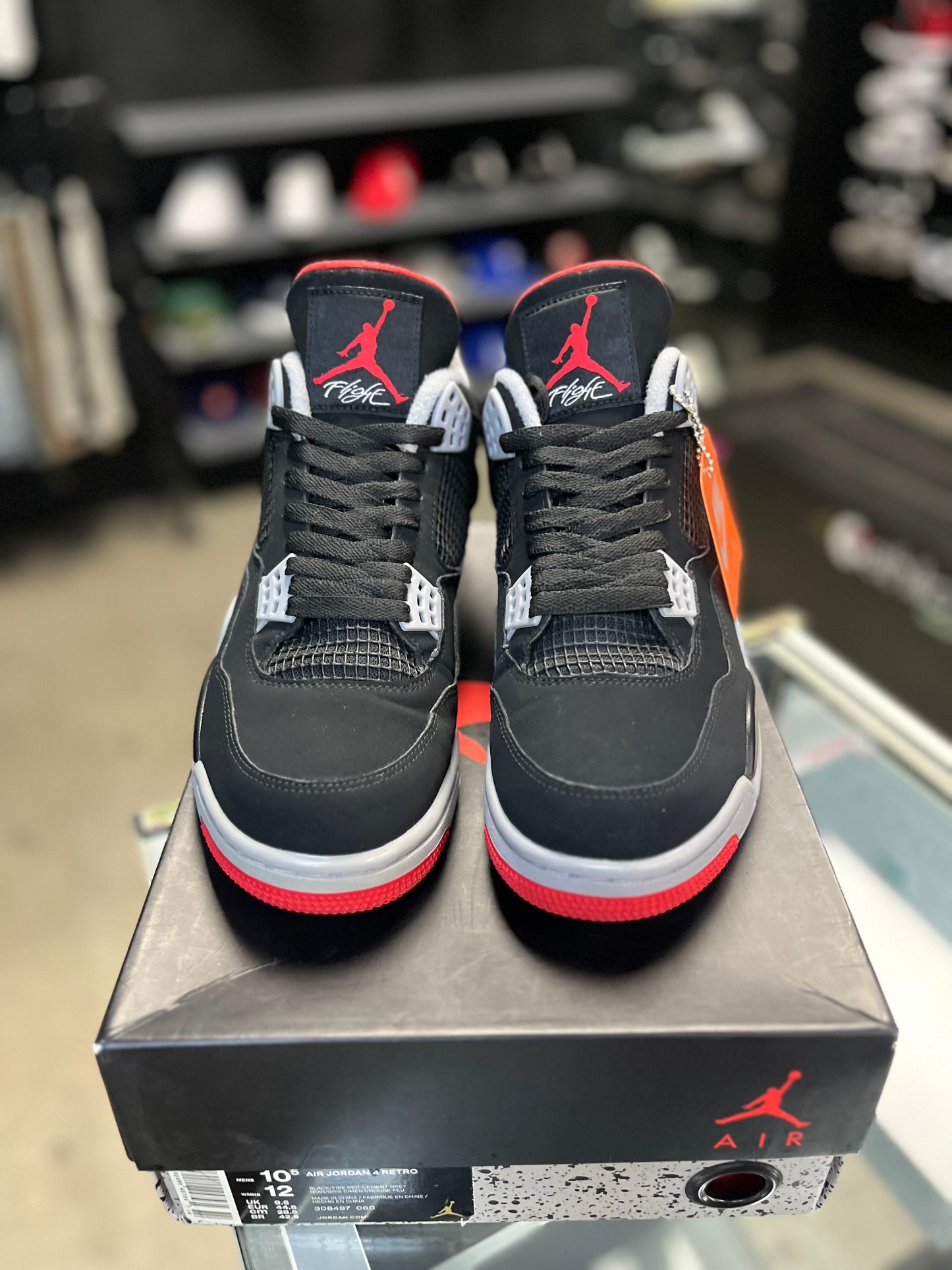 Jordan 4 “Bred” (2019) Size 10.5