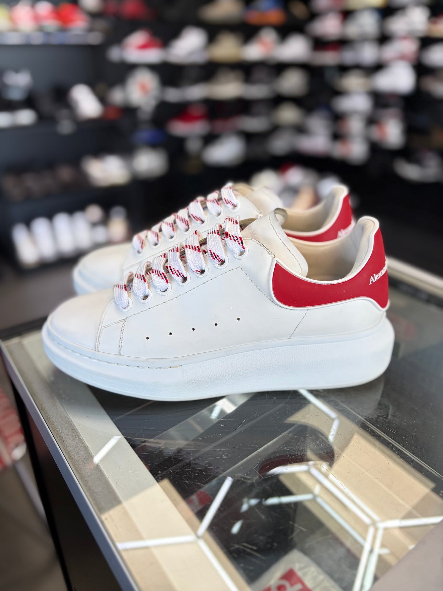 Alexander McQueen “White/Red” Size 40EU