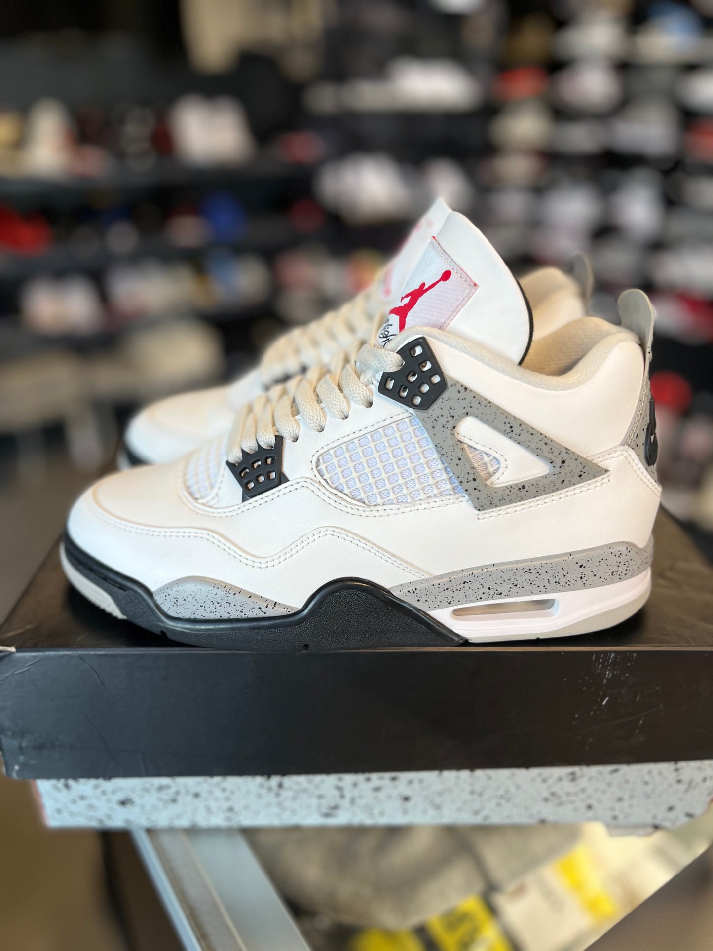 Jordan 4 “White Cement” Size 8