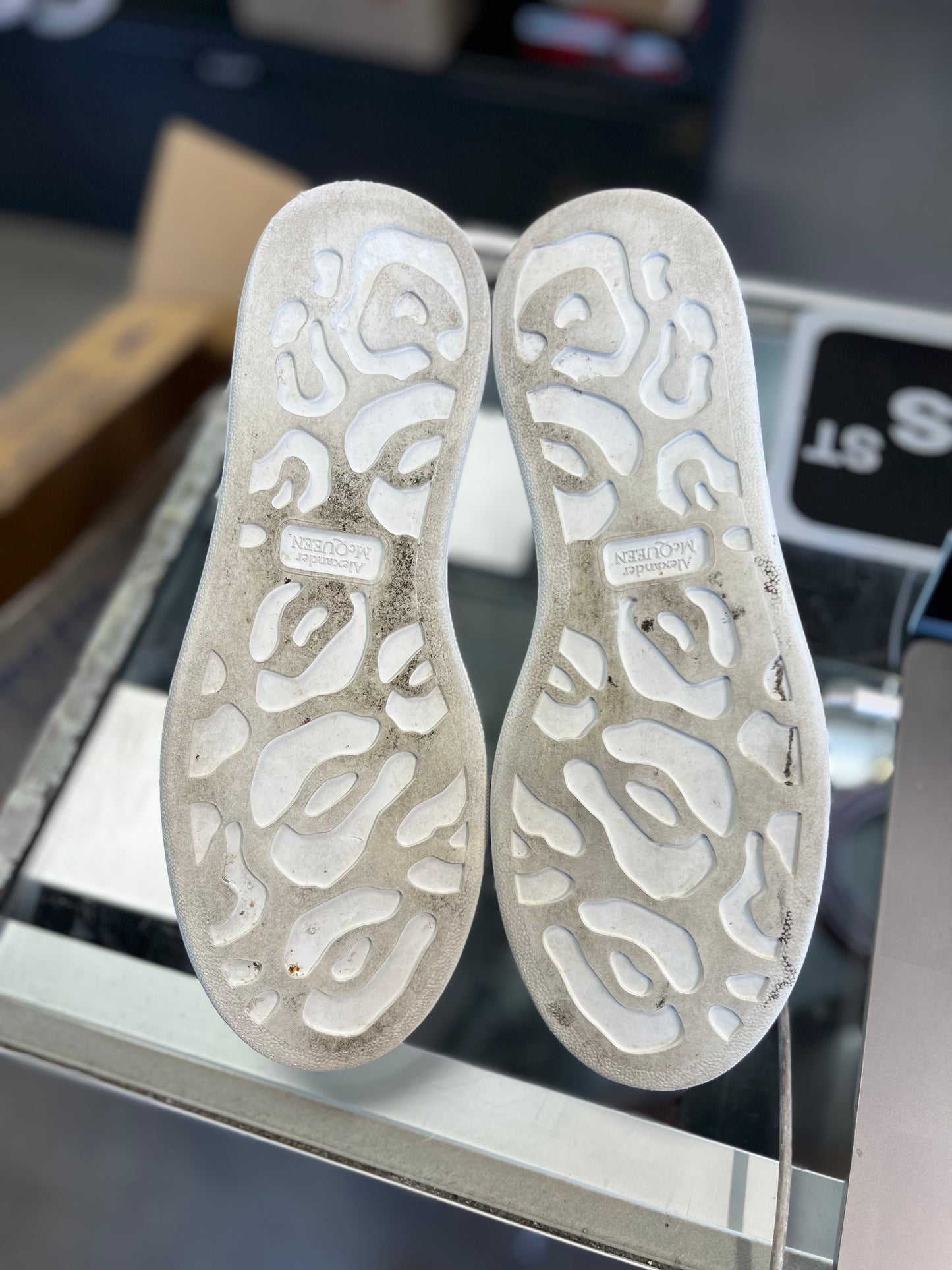 Alexander McQueen “White/Red” Size 40.5EU